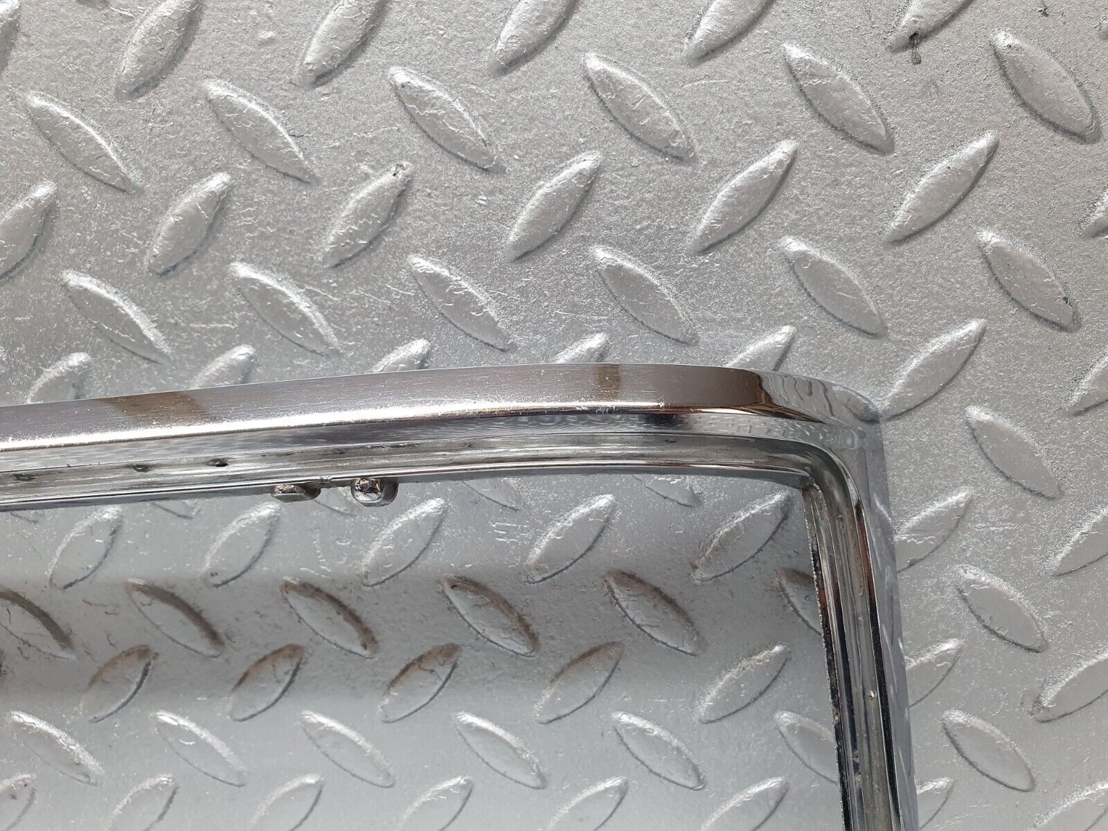 42934 Mercedes-Benz W115 Tail Light Chrome Frame Right Side