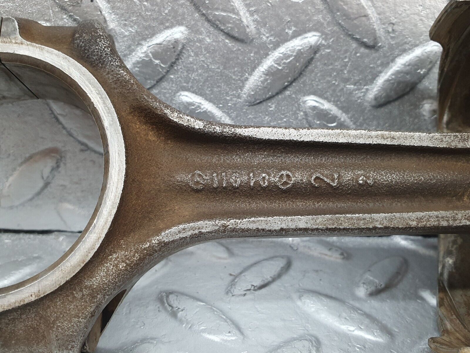 43773 Mercedes-Benz C126 380SEC Coupe Piston With Connecting Rod 87.995 11610