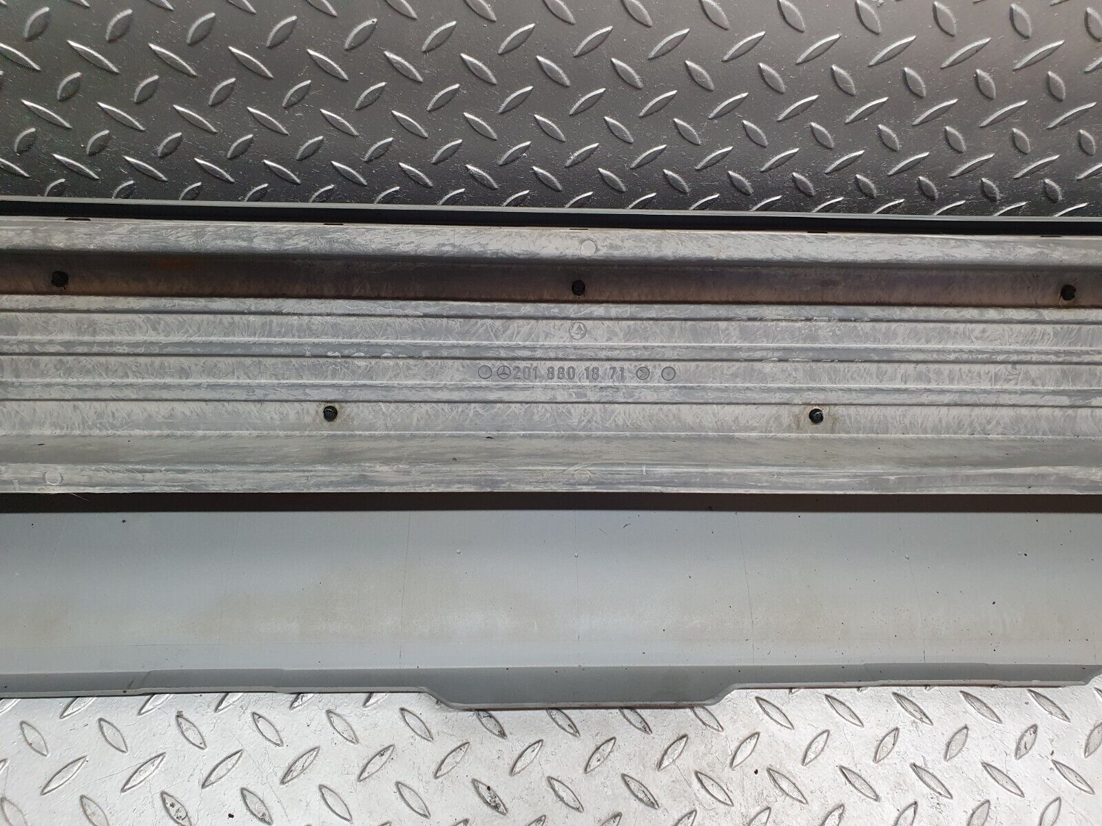 42977 Mercedes-Benz W201 190 Rear Bumper 2018851625 2018801871