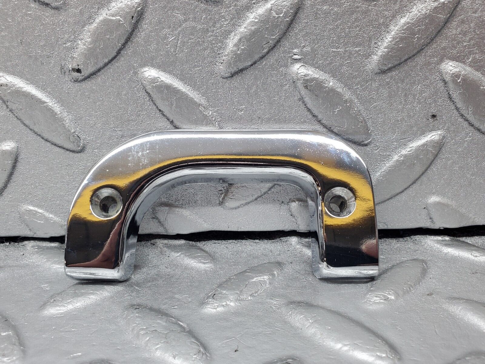 45558 Mercedes-Benz W126 420SE Interior Chrome Door Latch Trim Left 1237230124