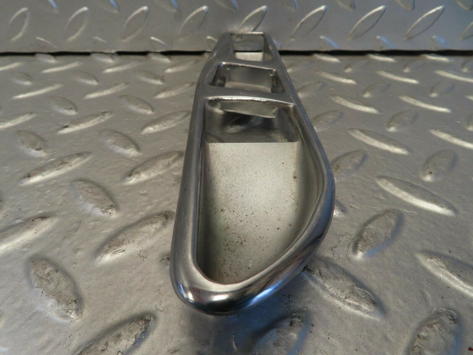 15735 Mercedes-Benz R107 450SL Interior Door Handle Chrome Surround Left Side