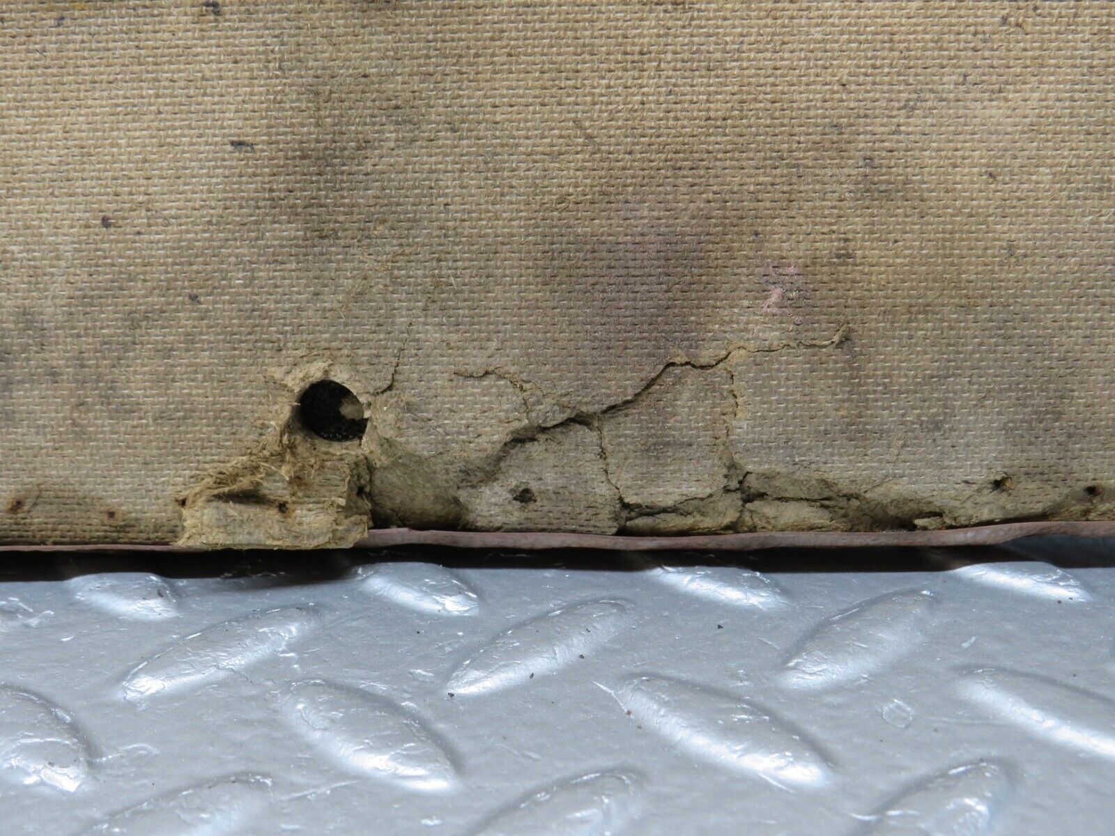 39852 Mercedes-Benz R107 350SL Door Card Brown Left Side