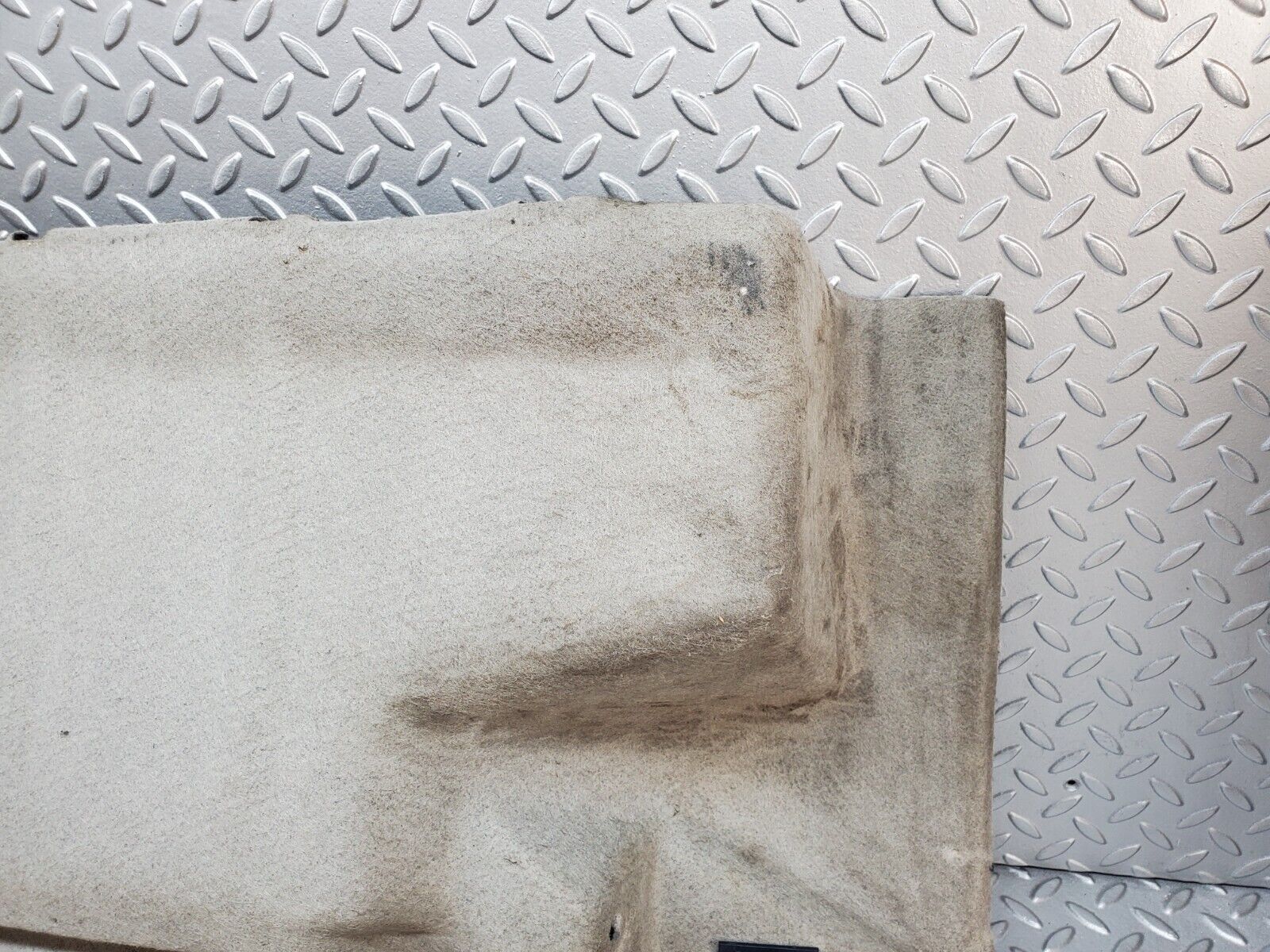 45112 Mercedes-Benz R129 300SL Coupe Fuel Tank Cover Carpet Blue 1296900098