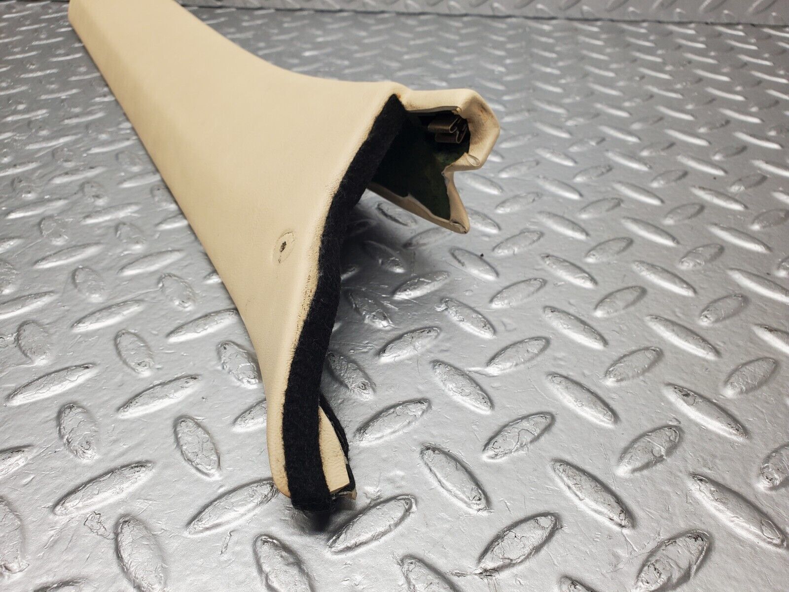 46766 Mercedes-Benz R129 320SL Coupe A Pillar Cover Right Beige 1296920289