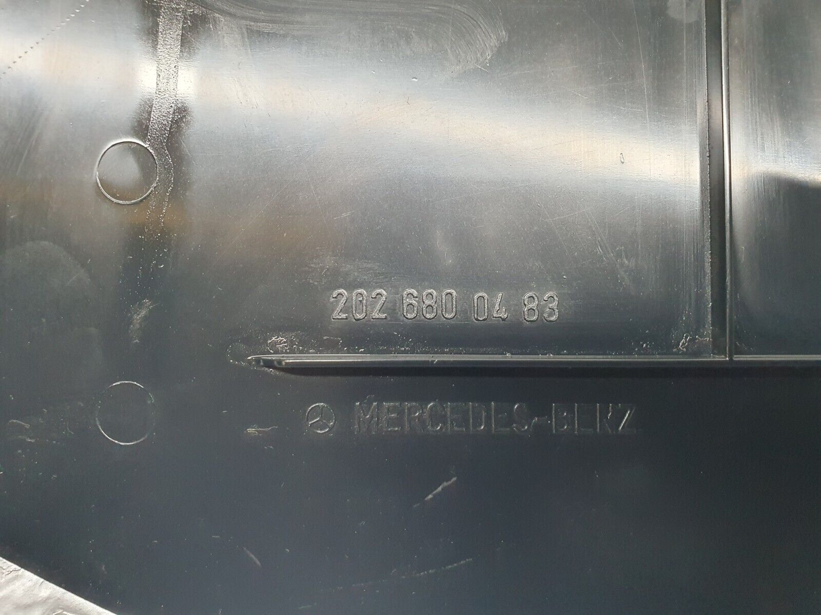 41777 Mercedes-Benz W202 C200 Front Right Kick Panel Black 2026800483