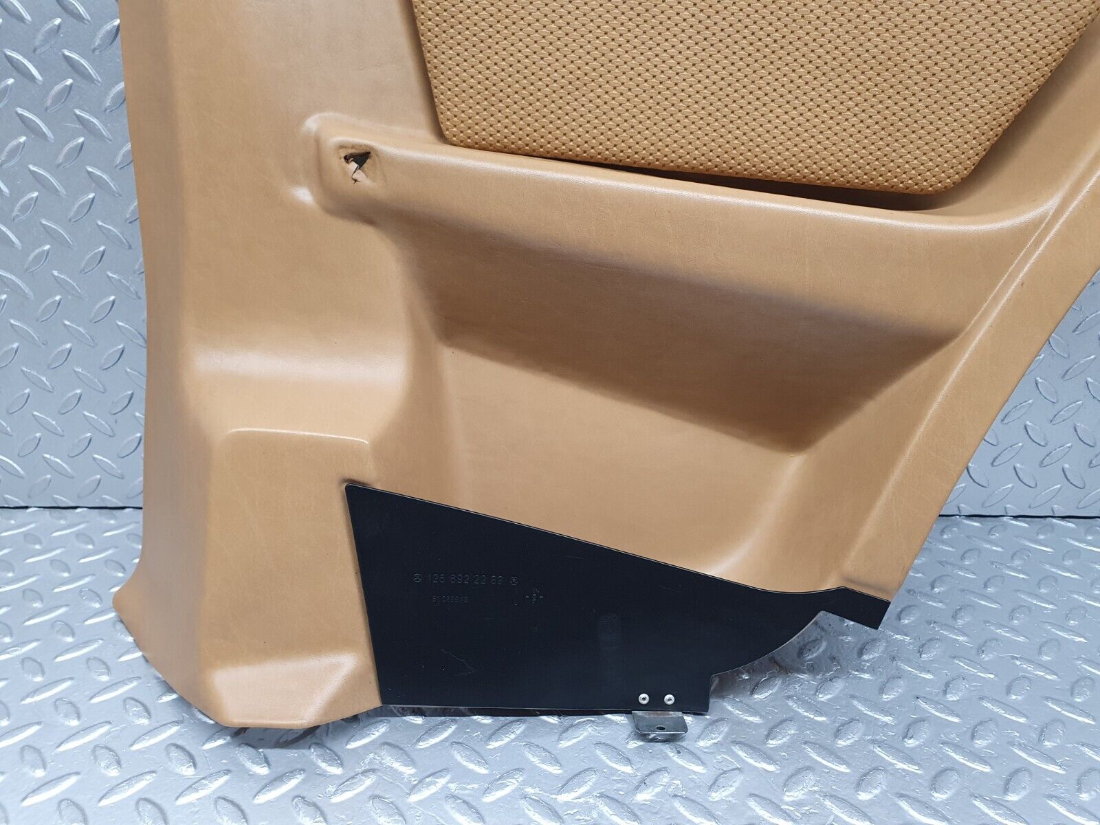 43804 Mercedes-Benz C126 380SEC Coupe Rear Right Card Panel Beige 1266921089 1266922289