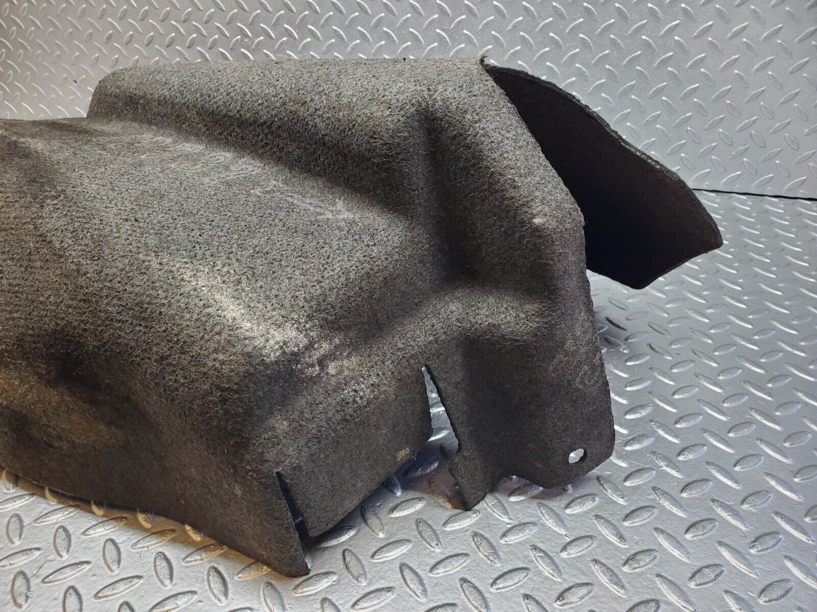 45717 Mercedes-Benz W126 420SE Trunk Cover Panel Left Side Brown