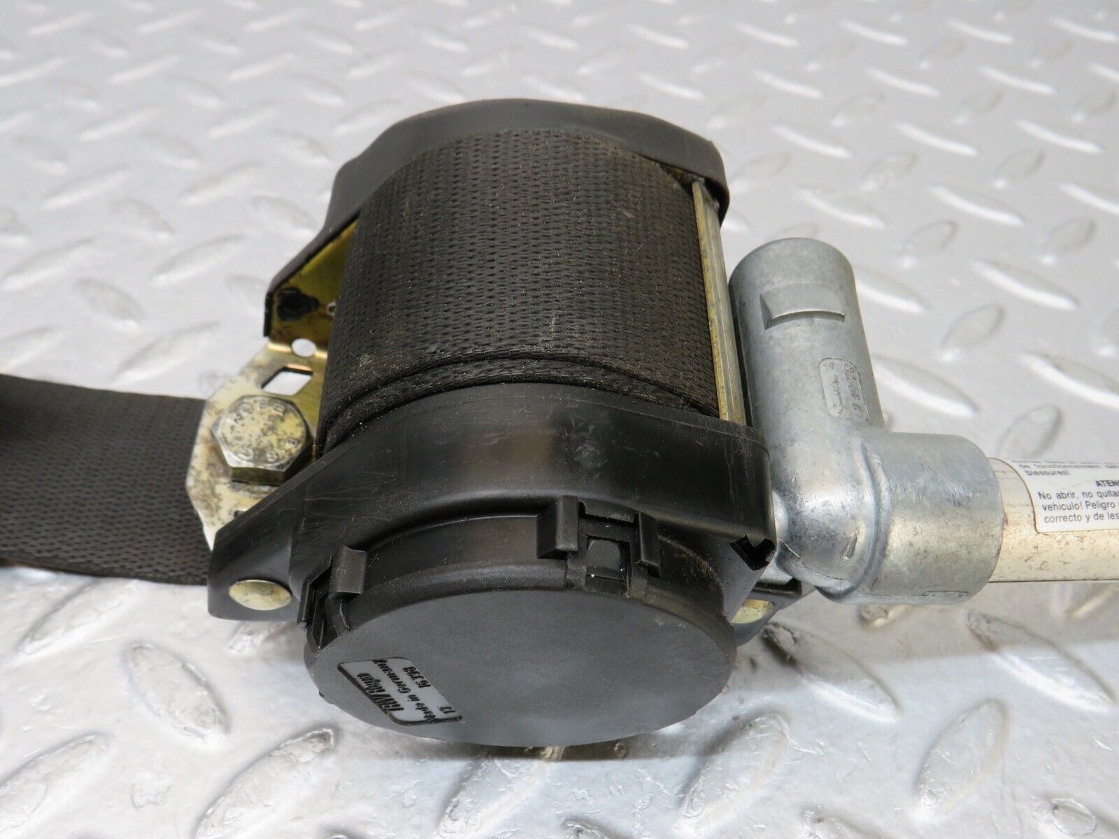 35600 Mercedes-Benz R107 280SL Front Right Seat Belt With Buckle 1078680314 1078603269