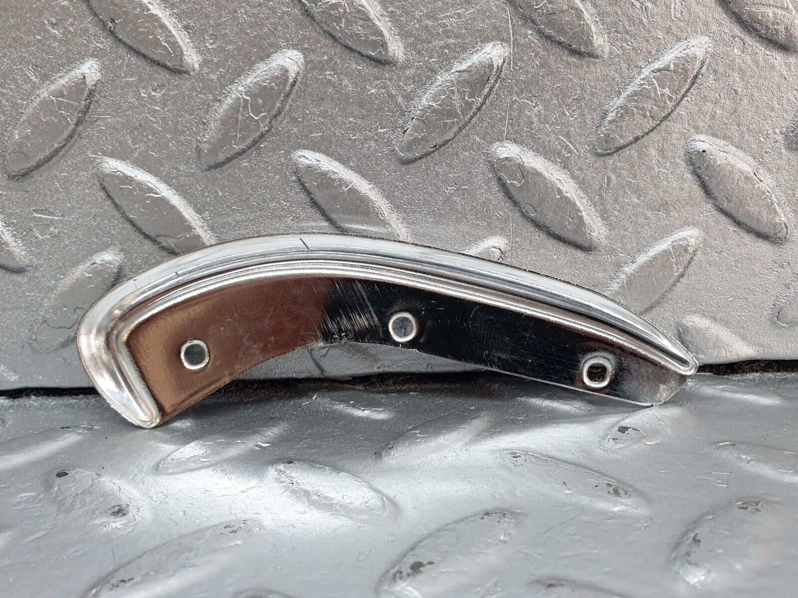 43151 Mercedes-Benz W108 280SE Interior Door Handle Chrome Trim Pair Left