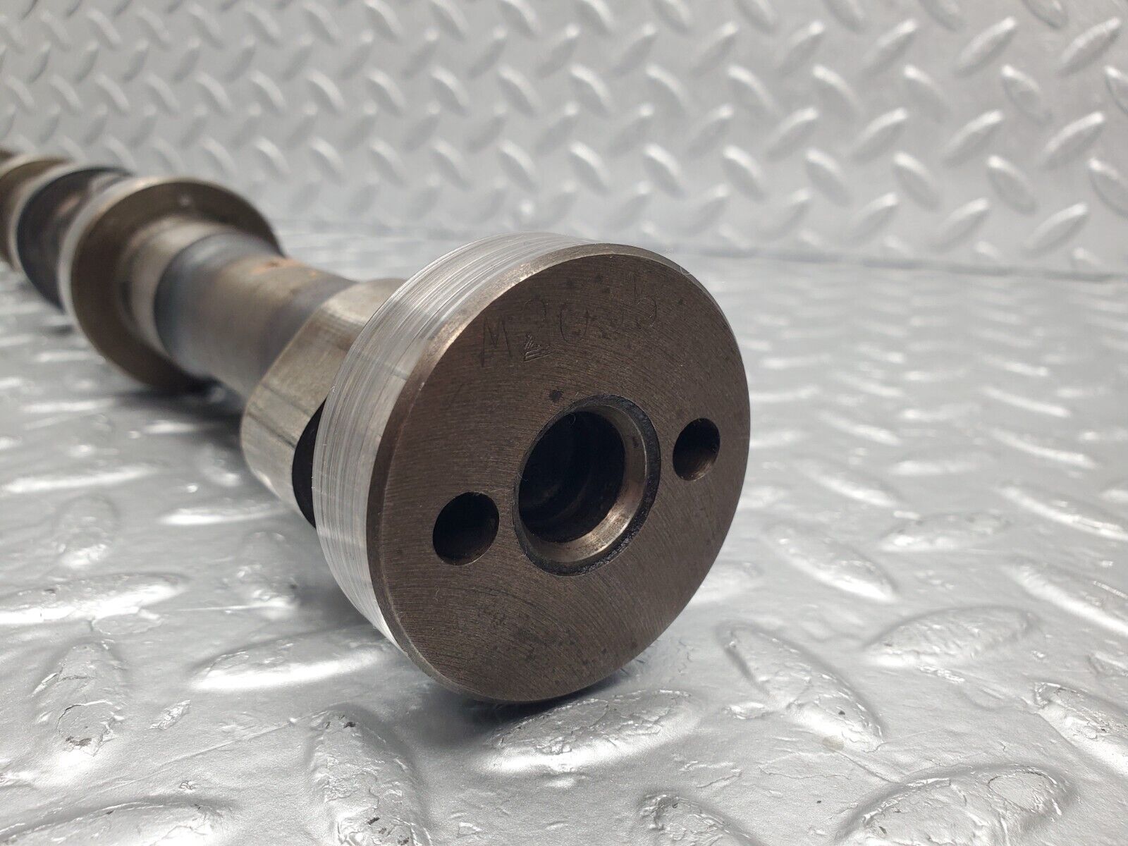 46613 Mercedes-Benz C123 280CE Coupe Camshaft Exhaust Side 1100517801