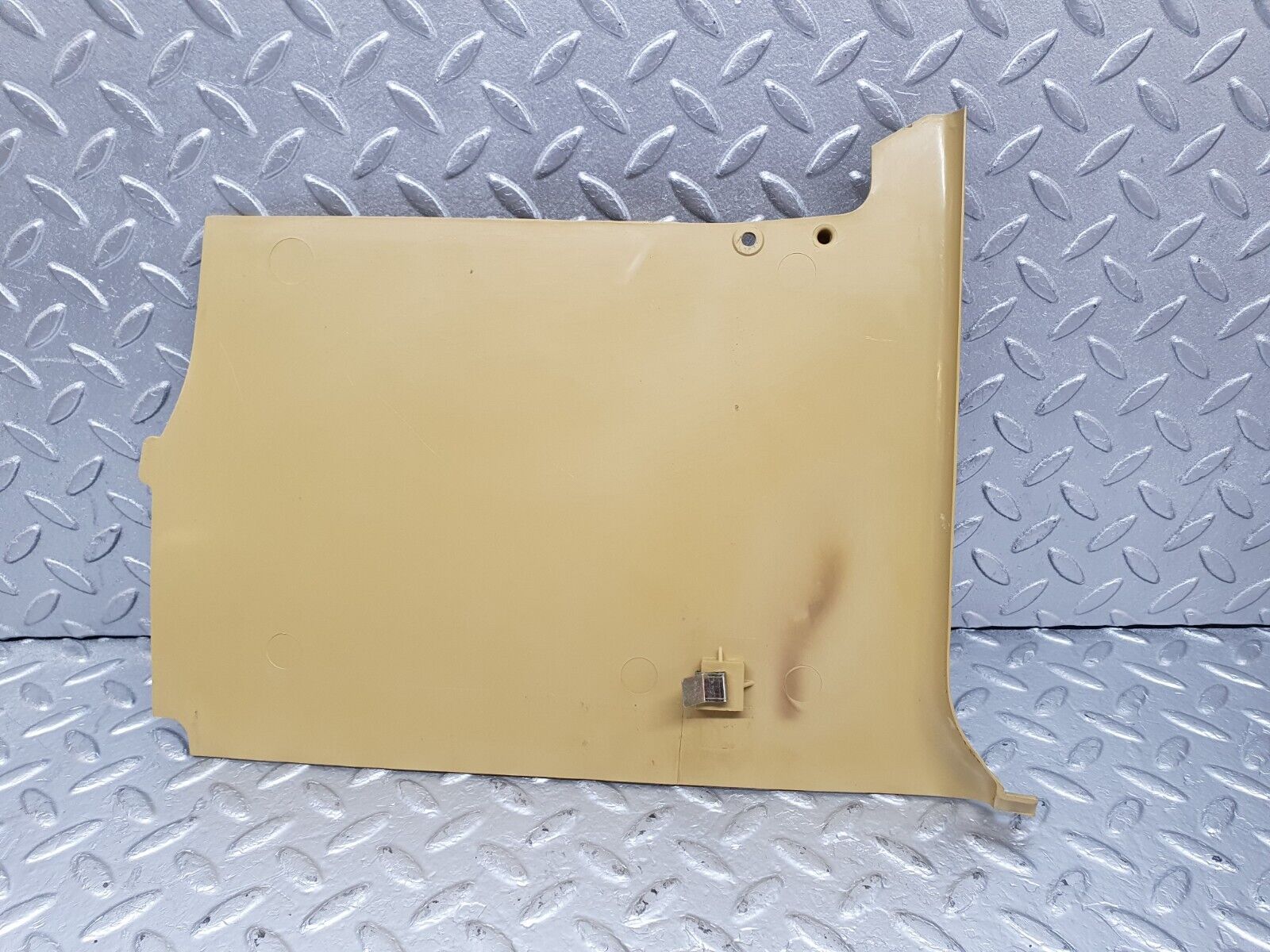 43880 Mercedes-Benz C123 230CE Coupe Front Left Kick Panel Beige 1236880906