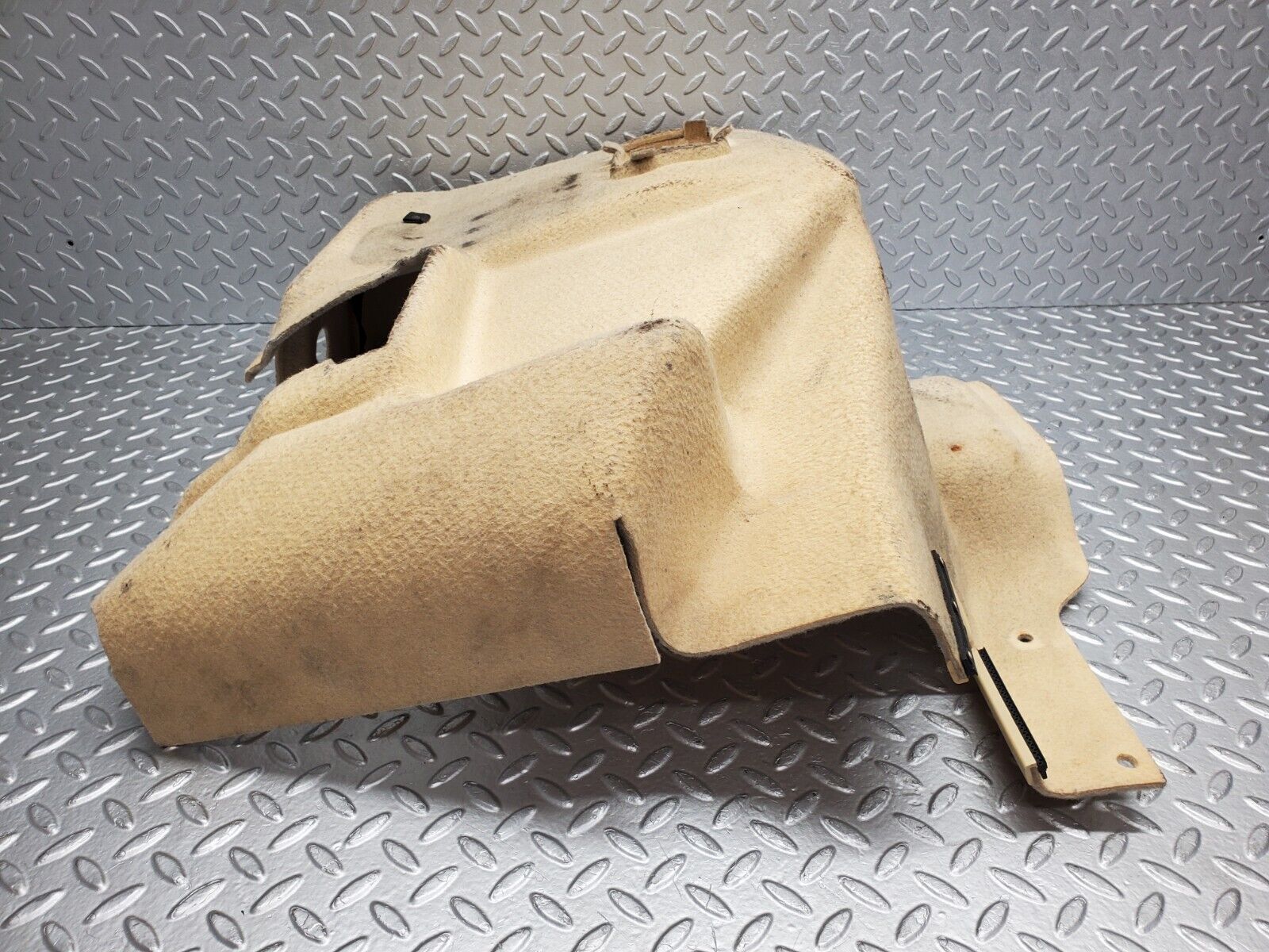 46890 Mercedes-Benz R129 320SL Coupe Trunk Cover Panel Left Side Beige 1296900098