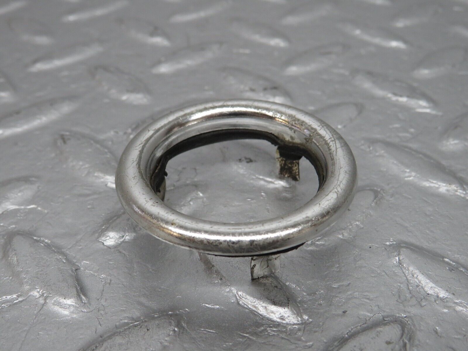 40148 Mercedes-Benz R107 350SL Ignition Switch Surround Chrome Ring