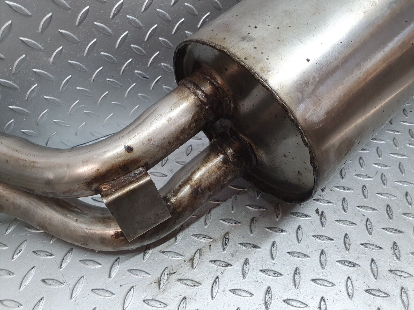 43822 Mercedes-Benz C126 380SEC Coupe Exhaust Rear Silencer