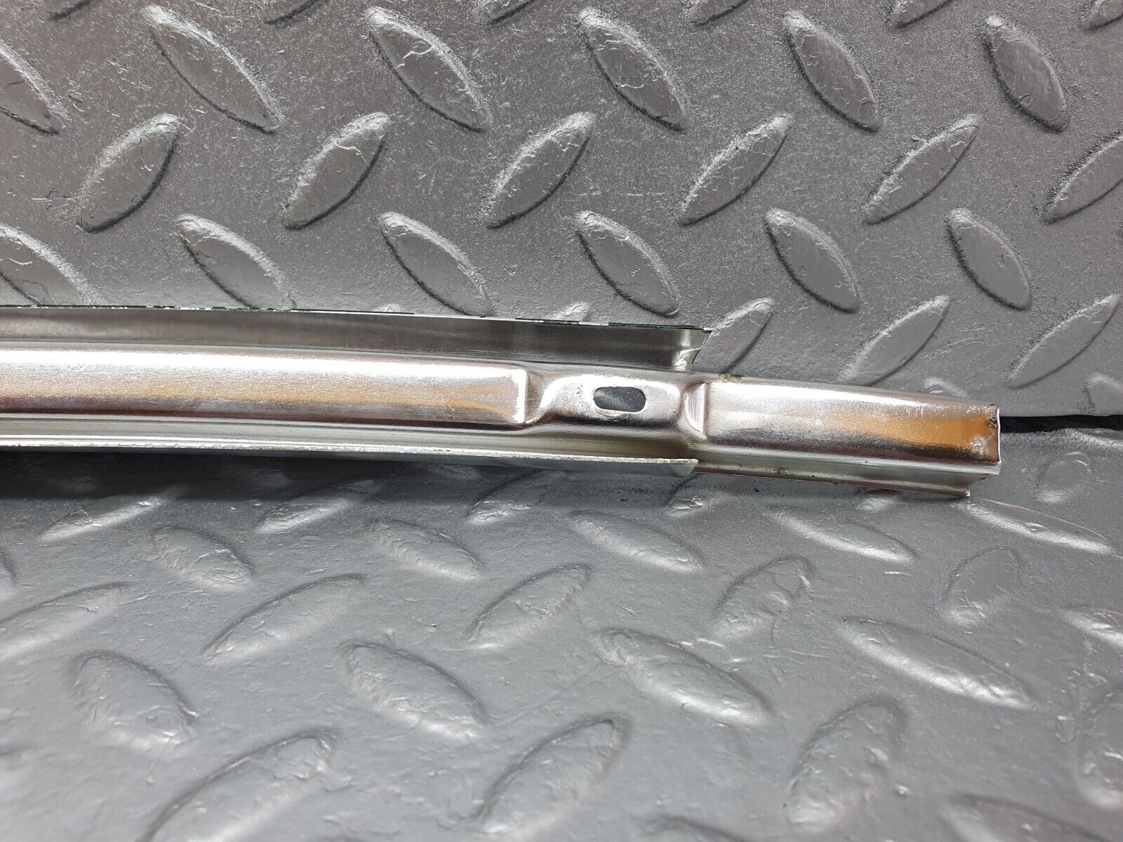 43216 Mercedes-Benz W108 280SE Rear Left Door Window Chrome Channel