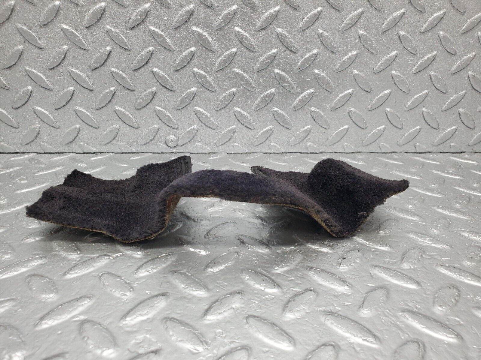 46429 Mercedes-Benz C123 280CE Coupe Front Left Seat Rail Cover Carpet Black