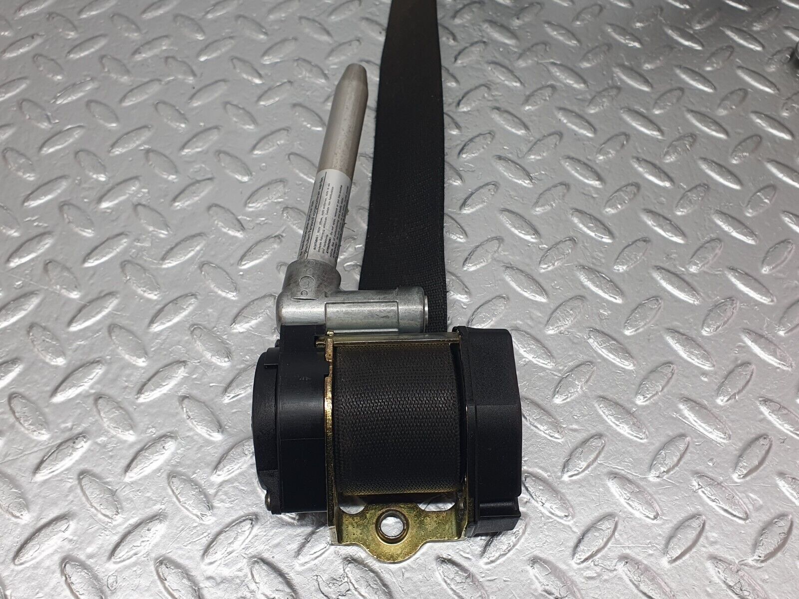 42803 Mercedes-Benz W201 190 2.0L Front Right Seat Belt With Buckle 2018606885 1248600269