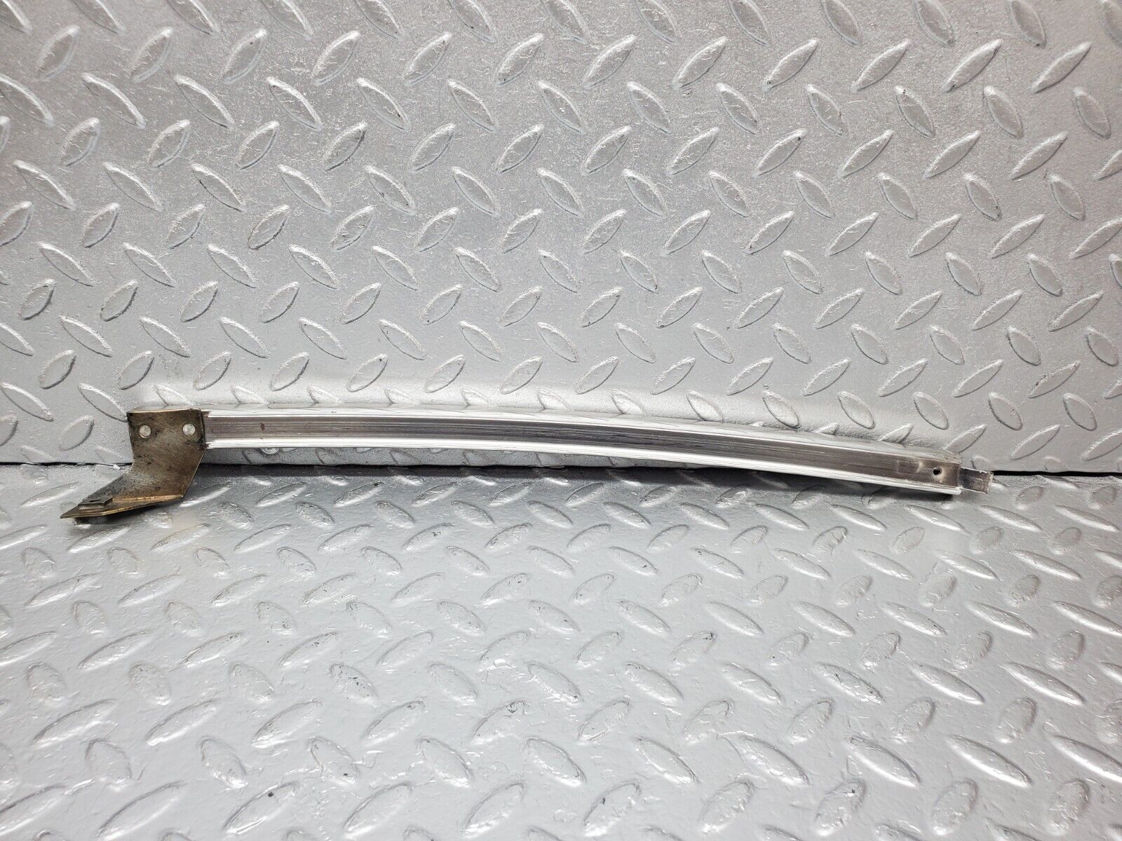 44319 Mercedes-Benz W123 280E Rear Left Chrome Window Channel