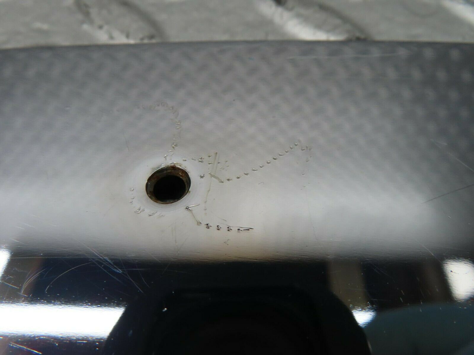 15620 Mercedes-Benz R107 450SL Left Door Chrome Trim