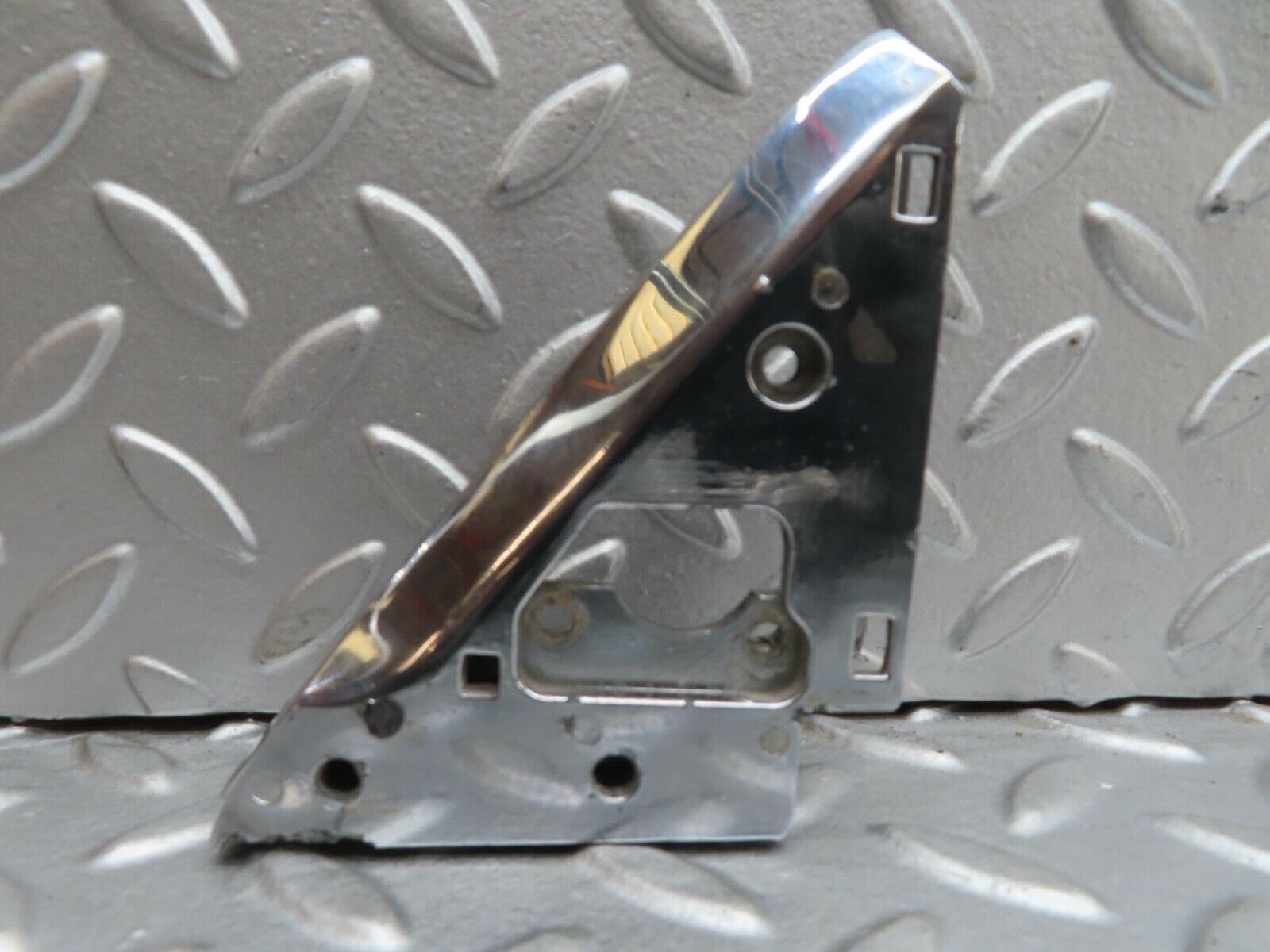 13808 Mercedes-Benz R107 450SL Right Wing Mirror Triangle Chrome Bracket