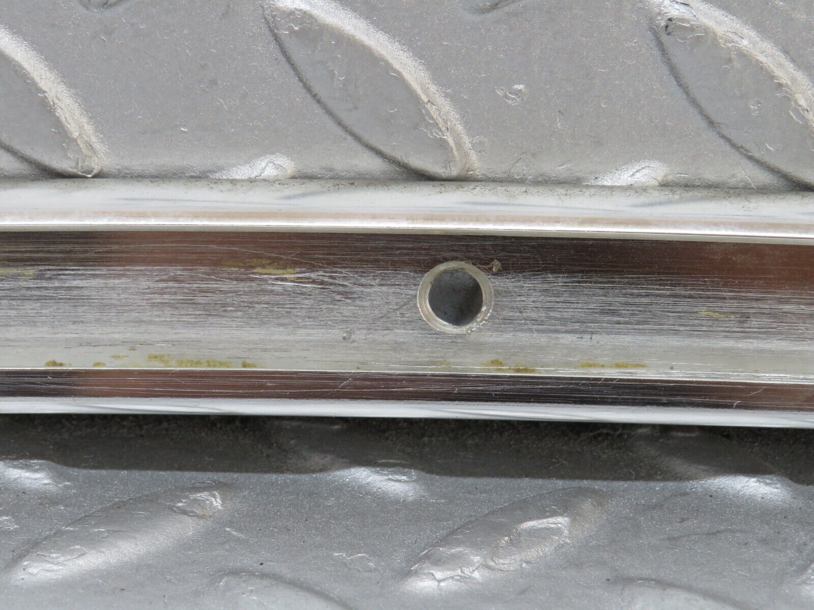 35614 Mercedes-Benz R107 280SL Hardtop B Pillar Chrome Trim Left Side