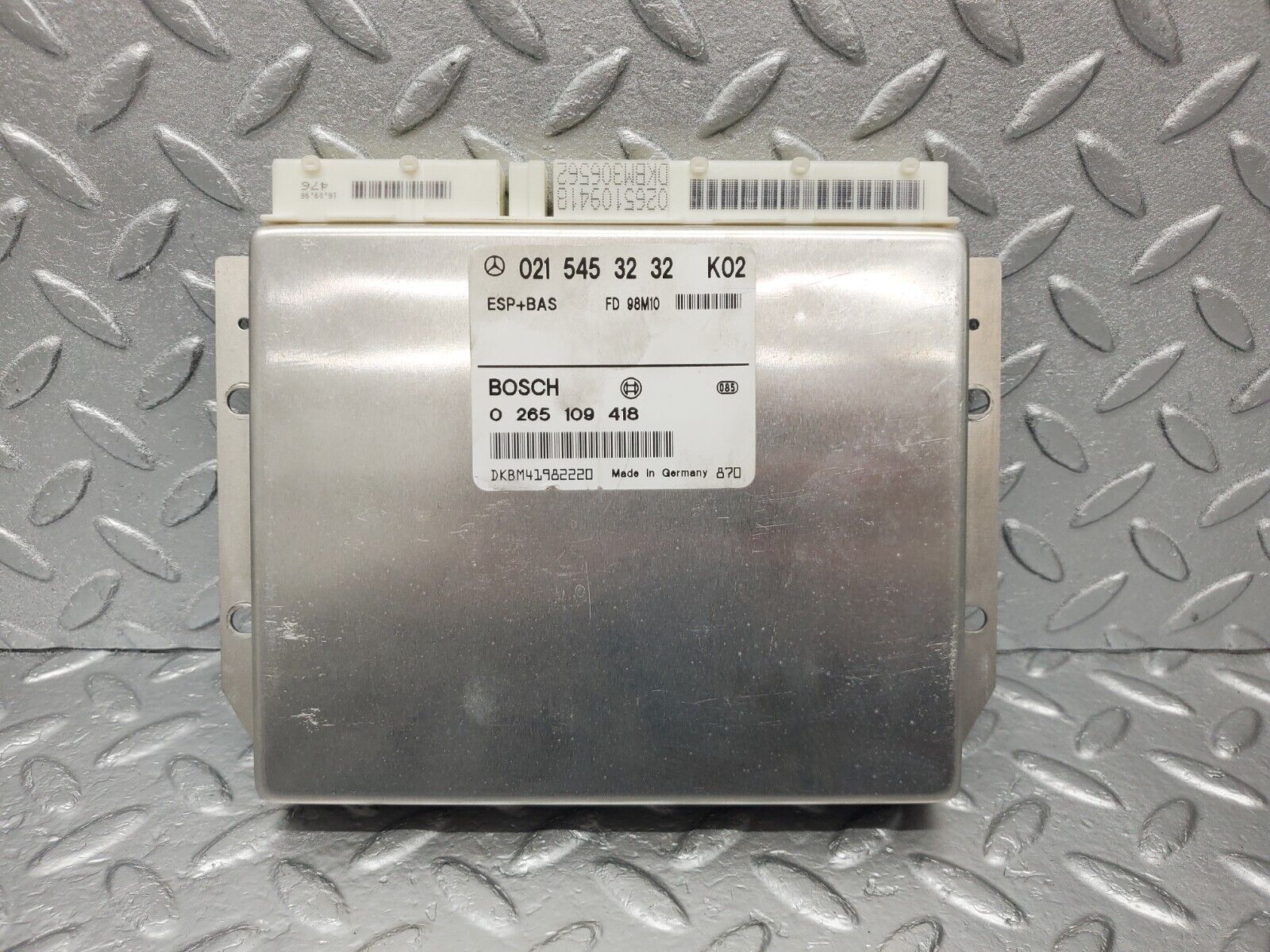 46819 Mercedes-Benz R129 320SL Coupe ESP Control Unit 0215453232 0265109418