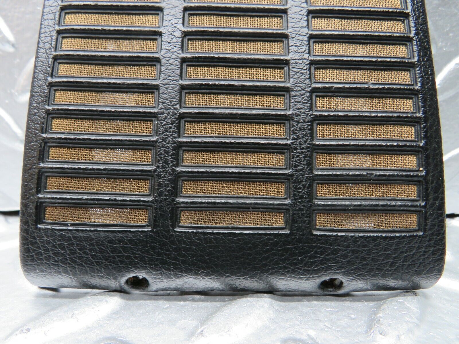 22790 Mercedes-Benz C107 450SLC Coupe Dashboard Speaker Cover Black Left Side