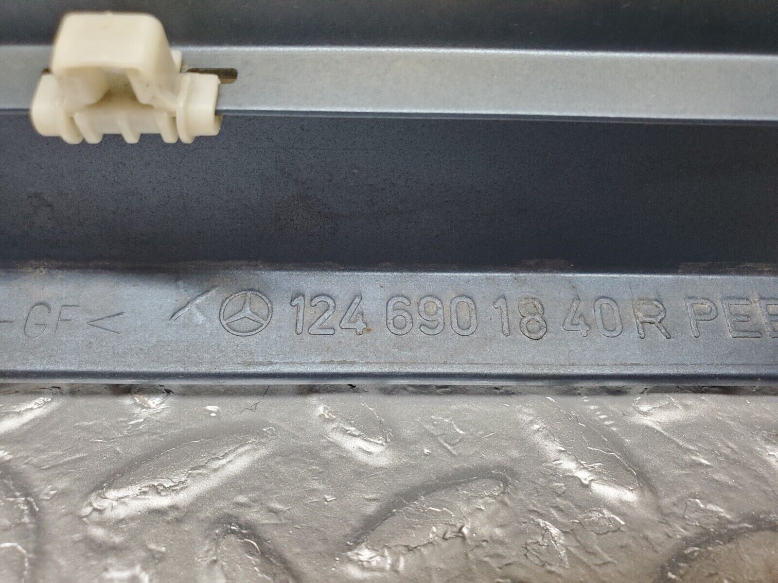 44643 Mercedes-Benz W124 220E Rear Right Door Lower Moulding Trim