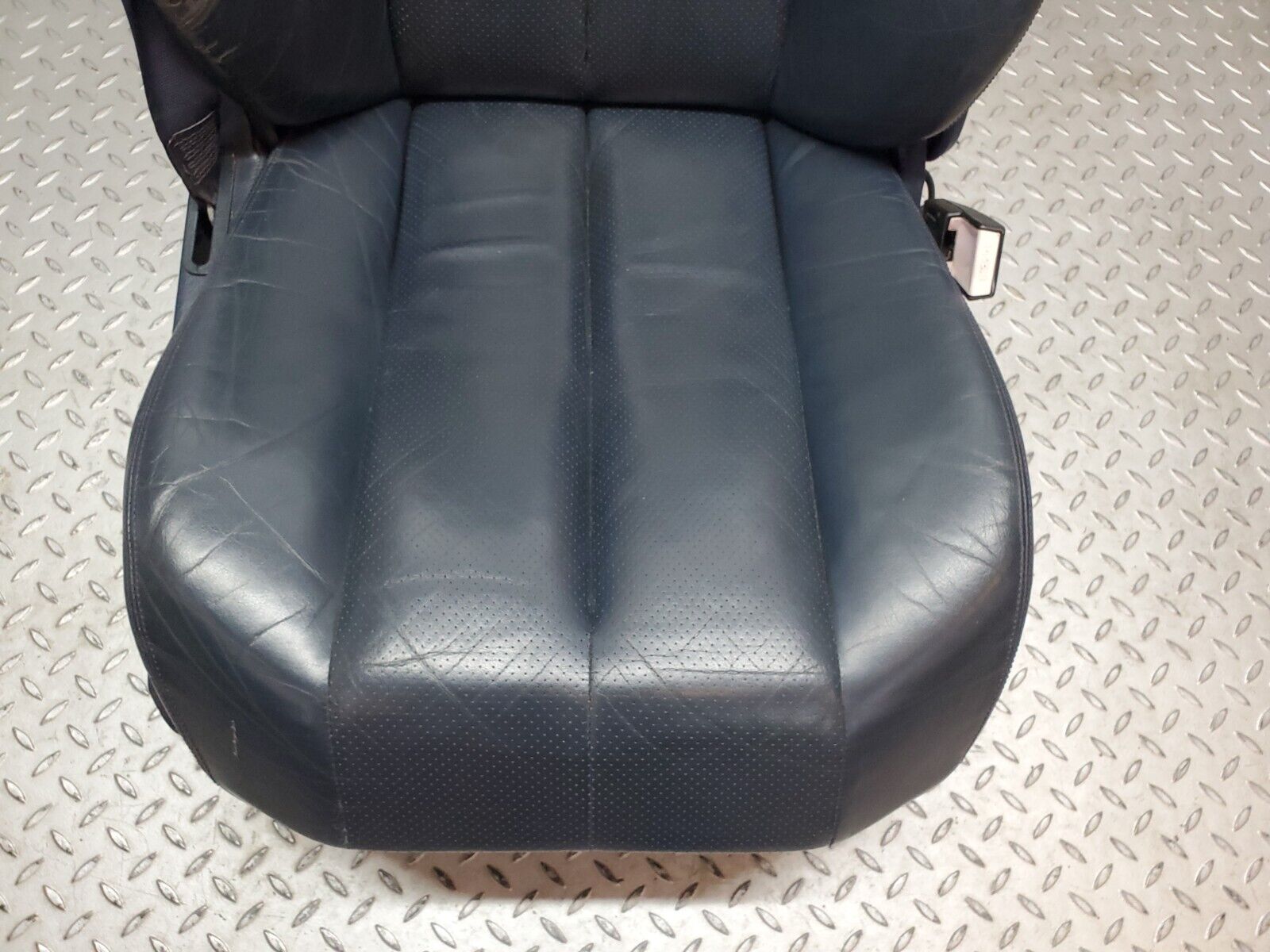 45168 Mercedes-Benz R129 300SL Coupe Electric Front Right Seat Leather Blue