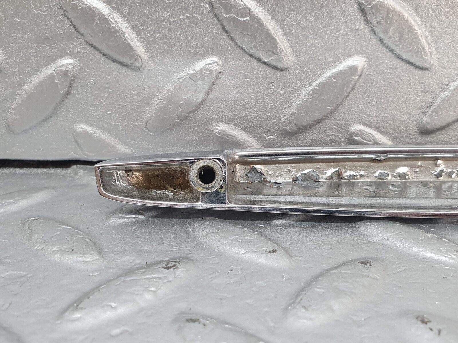 43156 Mercedes-Benz W108 280SE Trunk Lid Chrome Handle