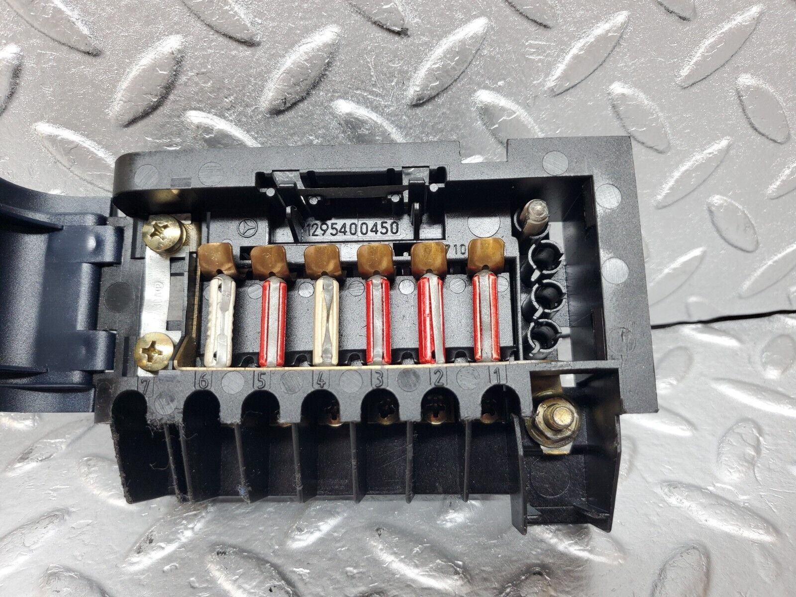 45001 Mercedes-Benz R129 300SL Coupe Fuse Box Lid 1040037886 1295400450