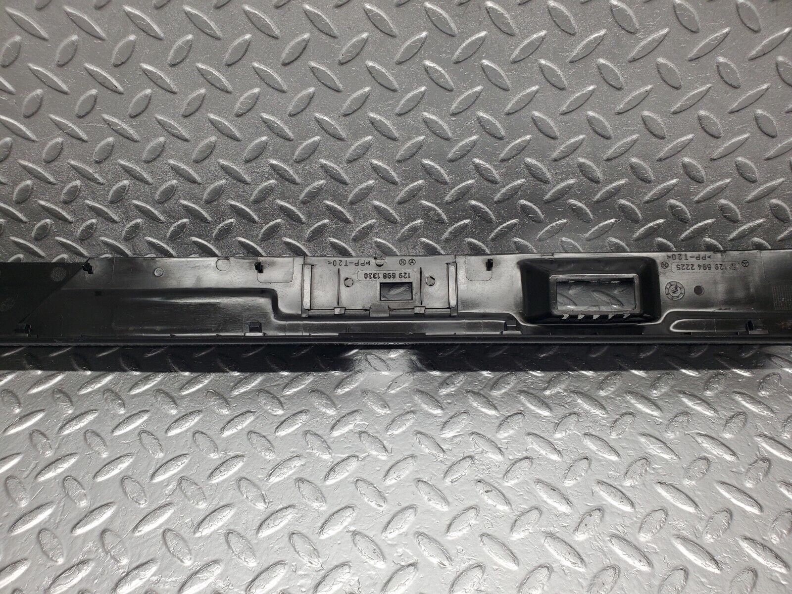 46888 Mercedes-Benz R129 320SL Coupe Trunk Boot Lock Cover Trim 1296981330 1296942225
