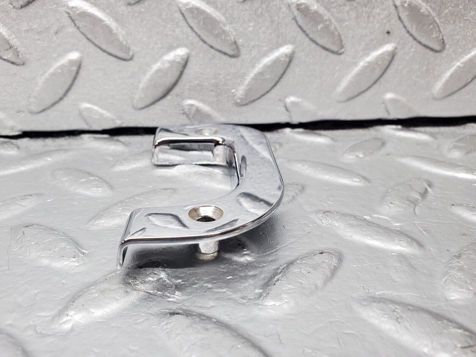 45556 Mercedes-Benz W126 420SE Interior Chrome Door Latch Trim Right 1237230224