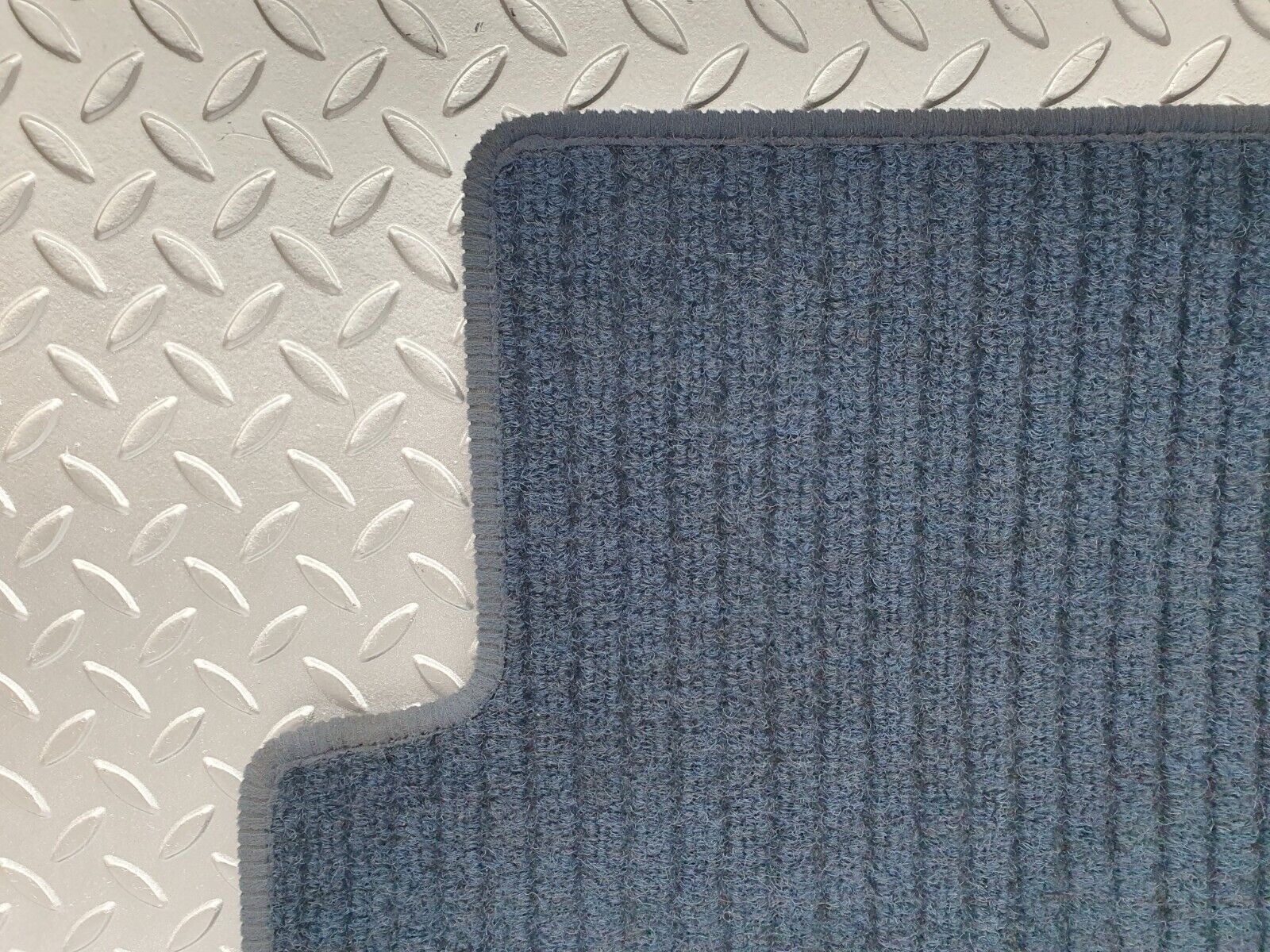 42671 Mercedes-Benz W201 190 2.0L Rear Left Floor Mat Blue