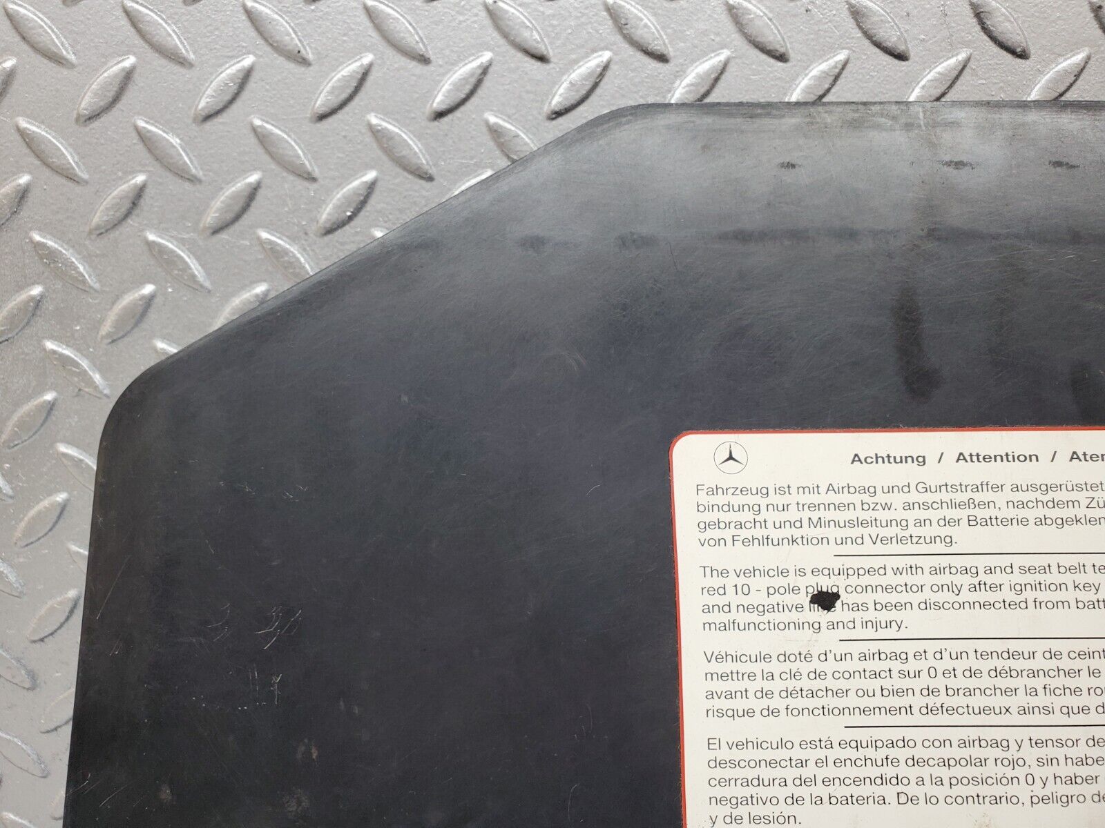 45627 Mercedes-Benz W126 420SE Foot Well Panel Left Side 1266840537