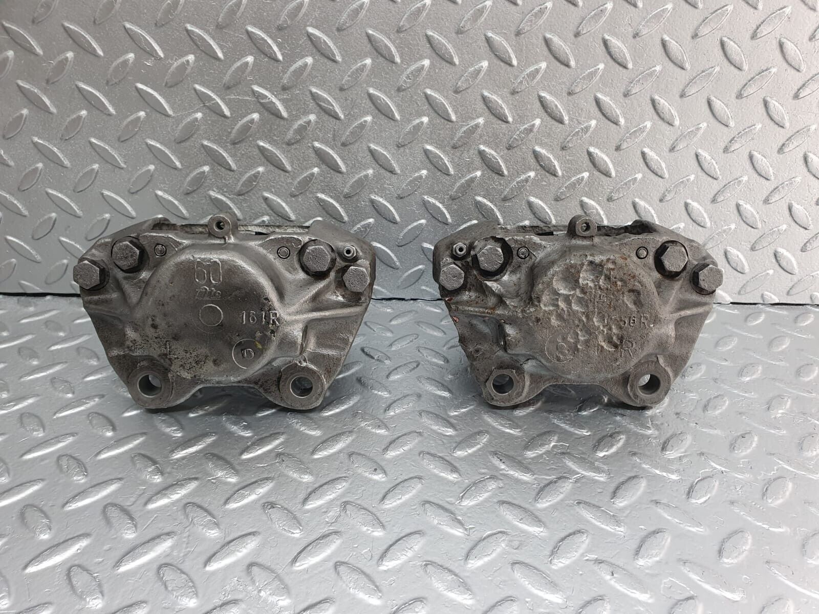 43624 Mercedes-Benz C123 230CE Coupe Front Brake Caliper Pair ATE 60