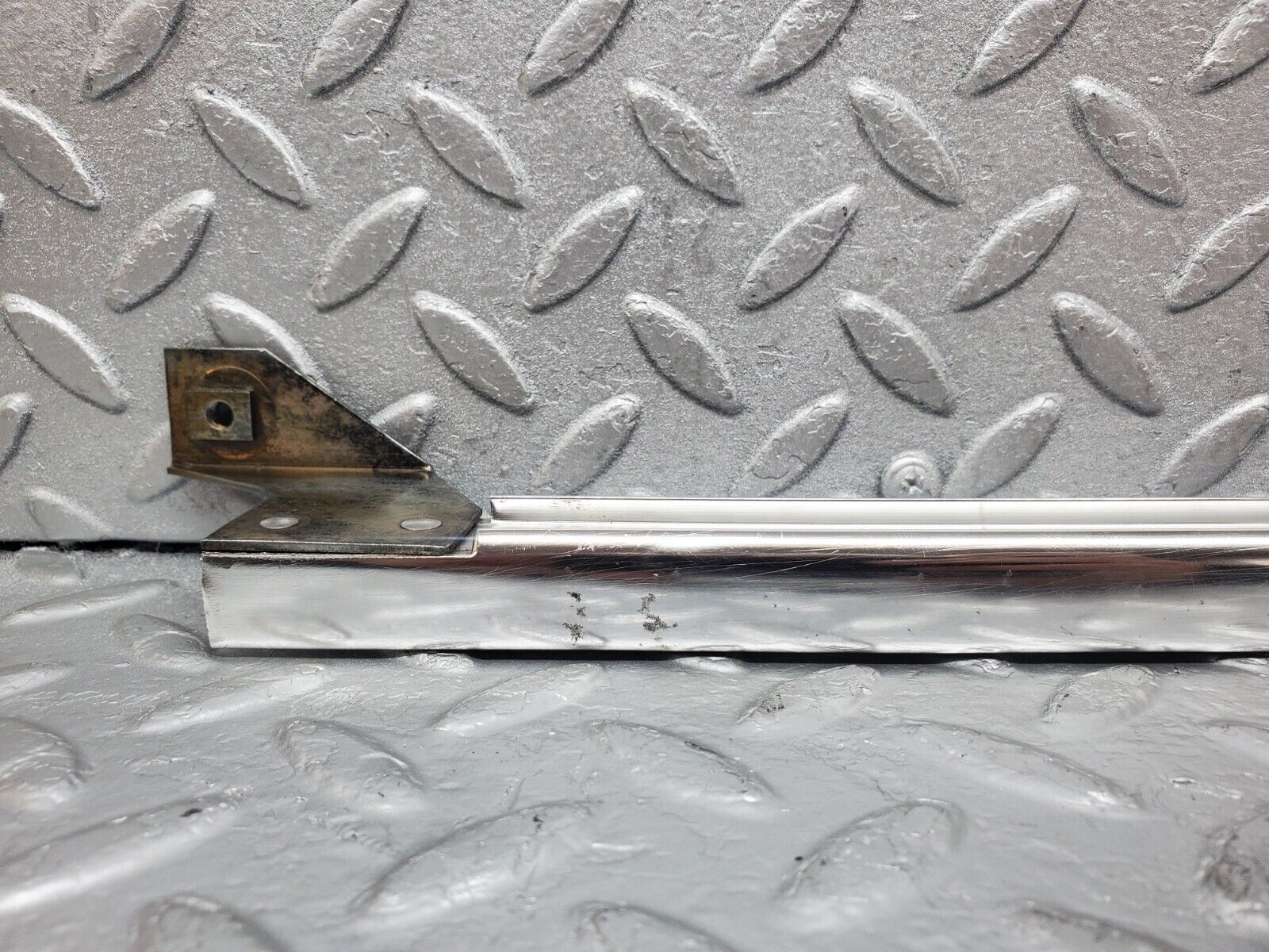 44318 Mercedes-Benz W123 280E Rear Right Chrome Window Channel