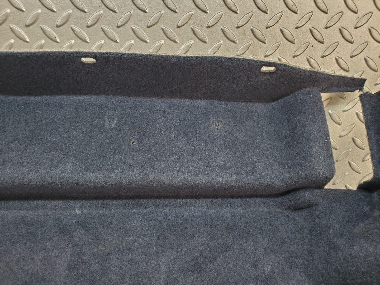 45112 Mercedes-Benz R129 300SL Coupe Fuel Tank Cover Carpet Blue 1296900098