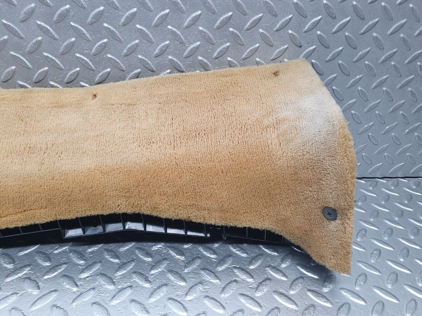 43614 Mercedes-Benz C126 380SEC Coupe Under Dash Panel Left Side Beige 1268800944 1268301144