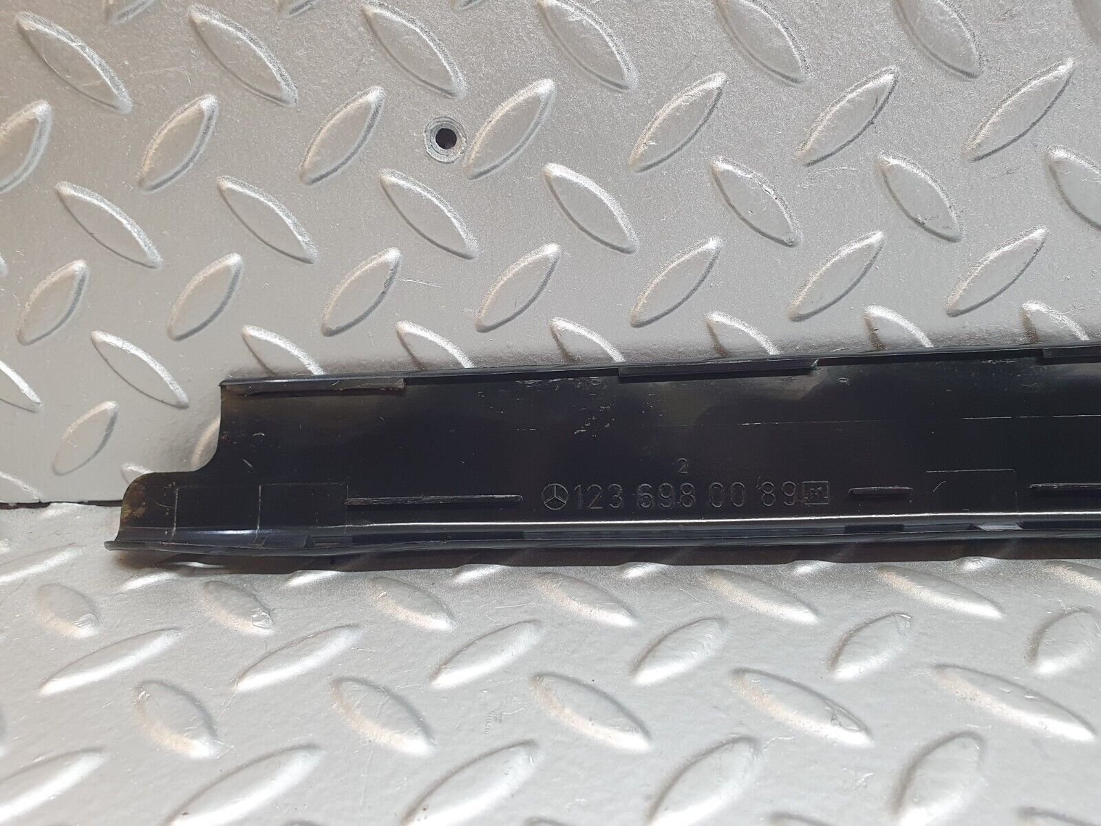 43964 Mercedes-Benz C123 230CE Coupe Trunk Cover Trim Black 1236980089