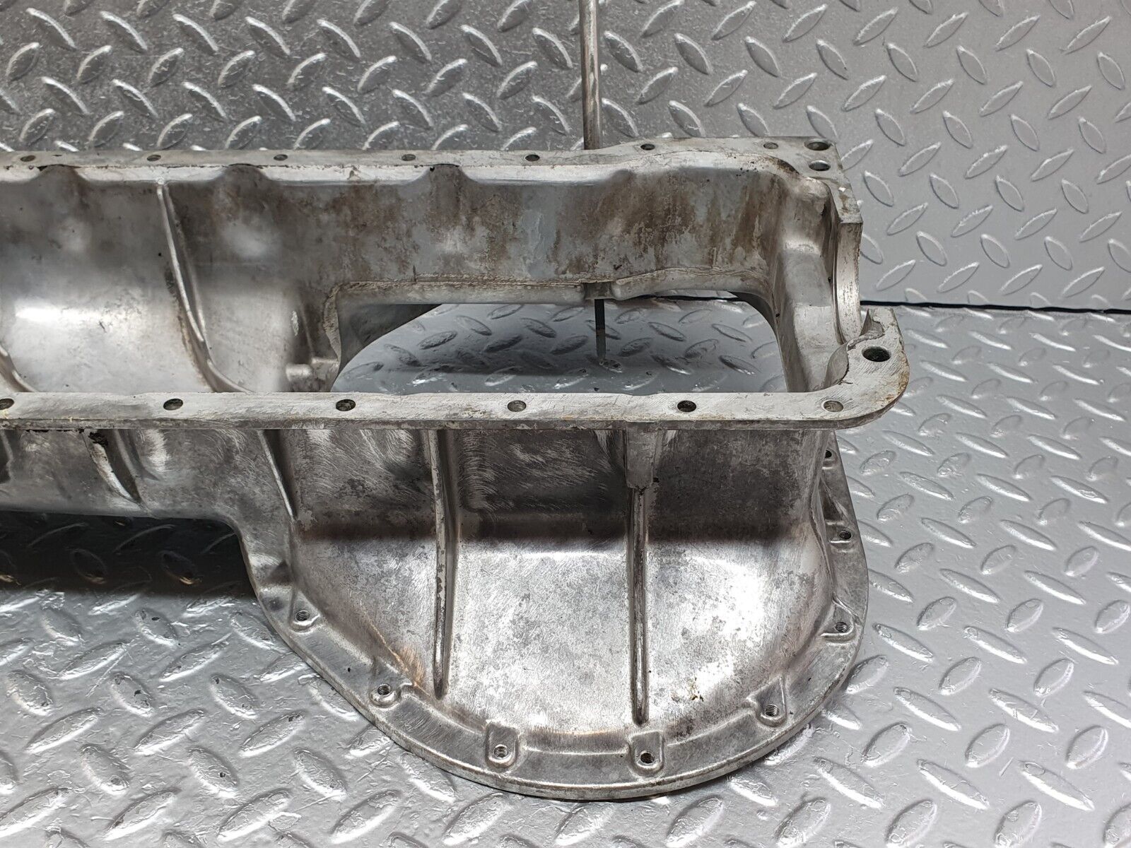 43454 Mercedes-Benz W108 280SE Oil Pan Oil Sump & Dipstick 1080140602