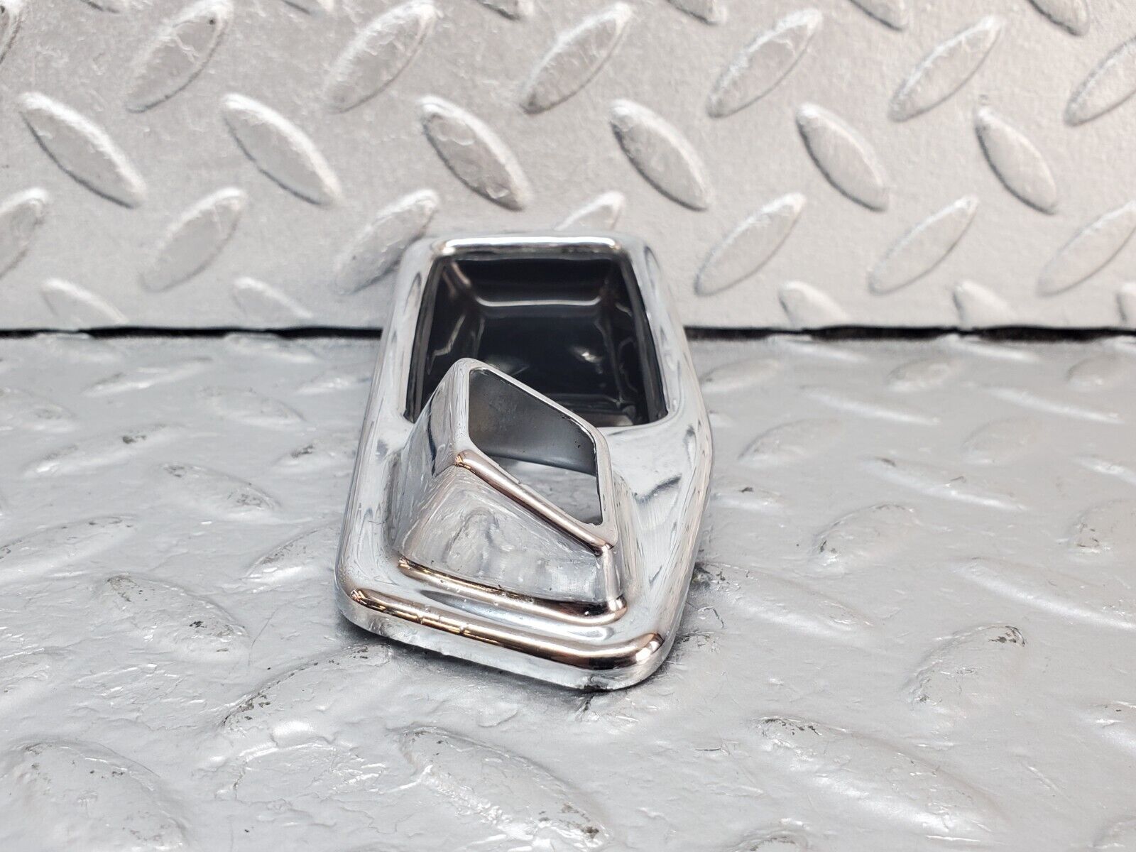 44392 Mercedes-Benz W123 280E Chrome Frame For Door Opener Left 1167660111