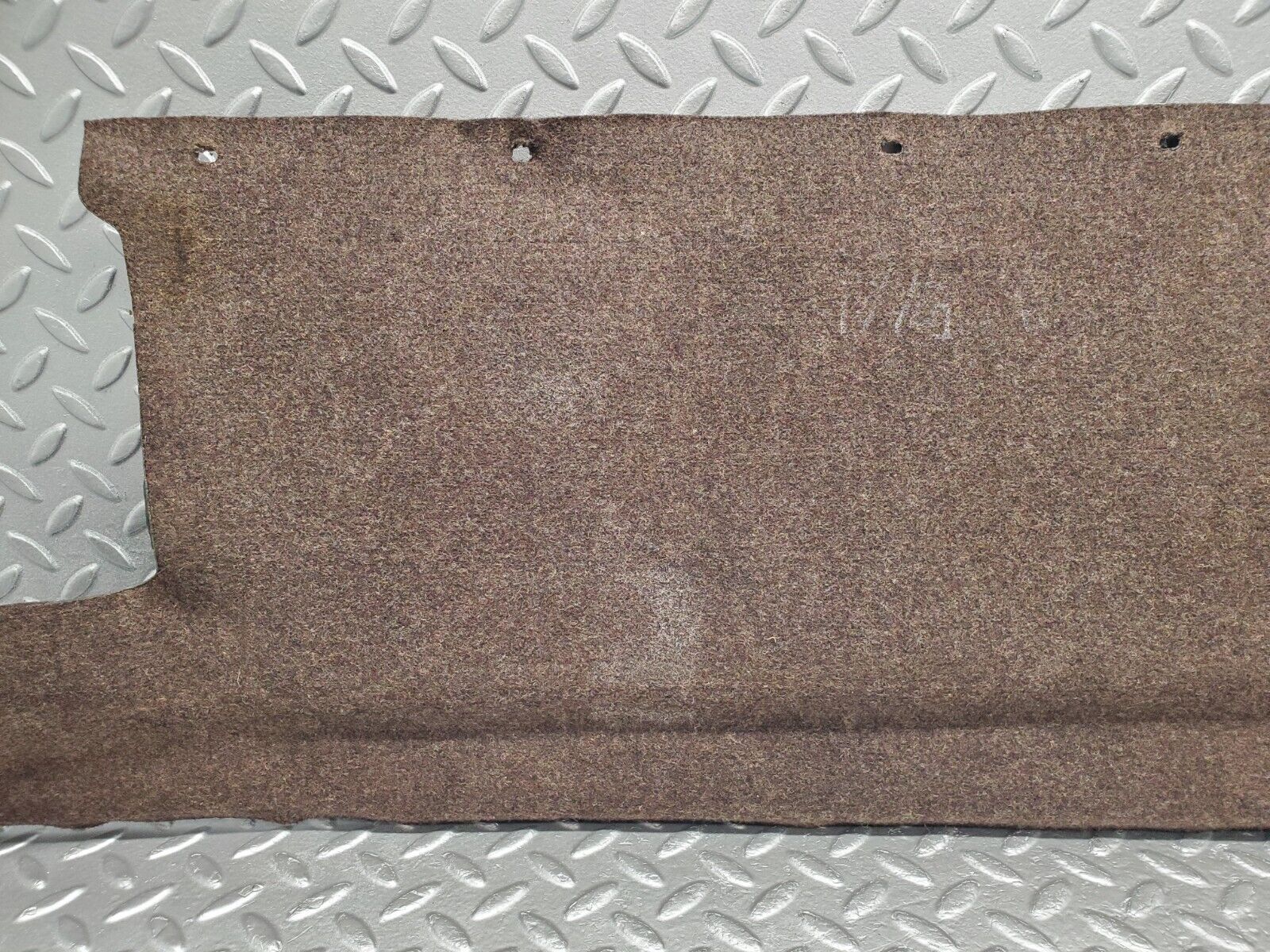 46014 Mercedes-Benz W126 420SE Trunk Boot Carpet Cover Brown