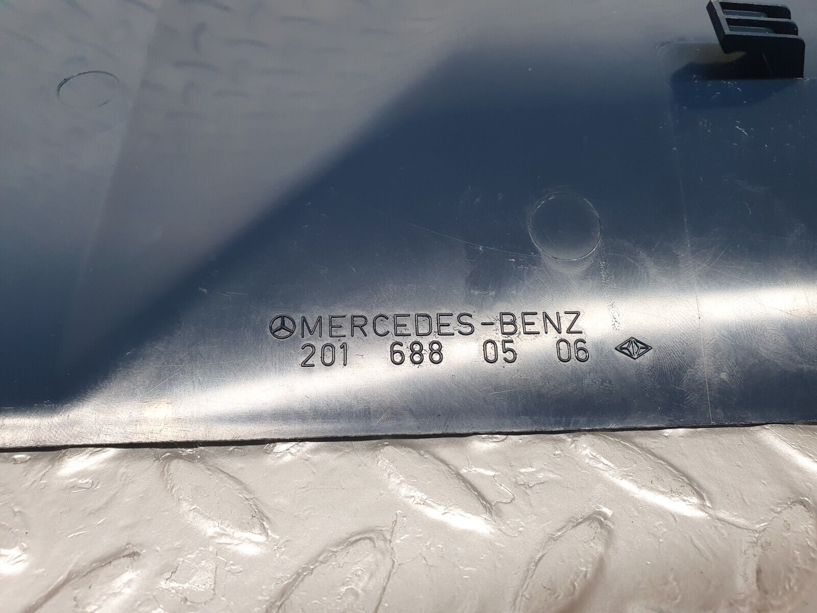 42652 Mercedes-Benz W201 190 2.0L Kick Panel Left Blue 2016880506