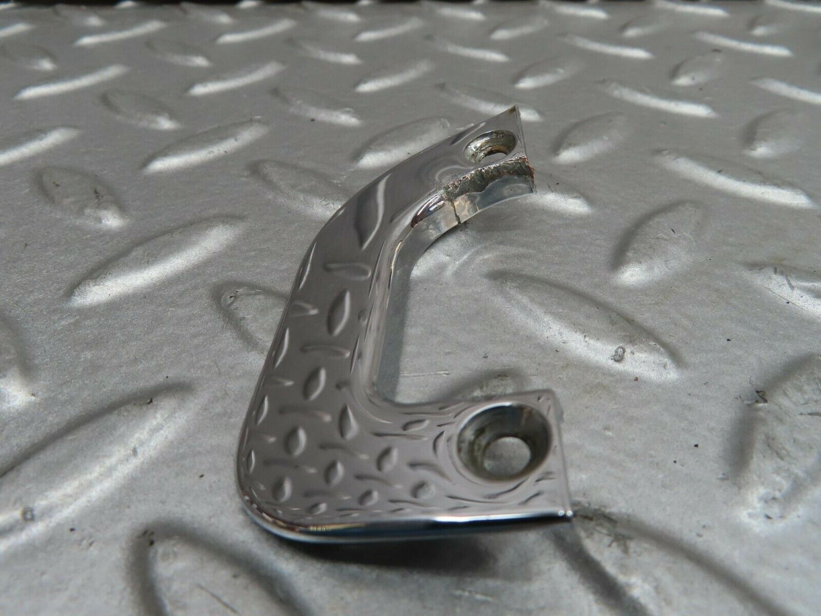 15763 Mercedes-Benz R107 450SL Right Interior Chrome Door Latch Trim