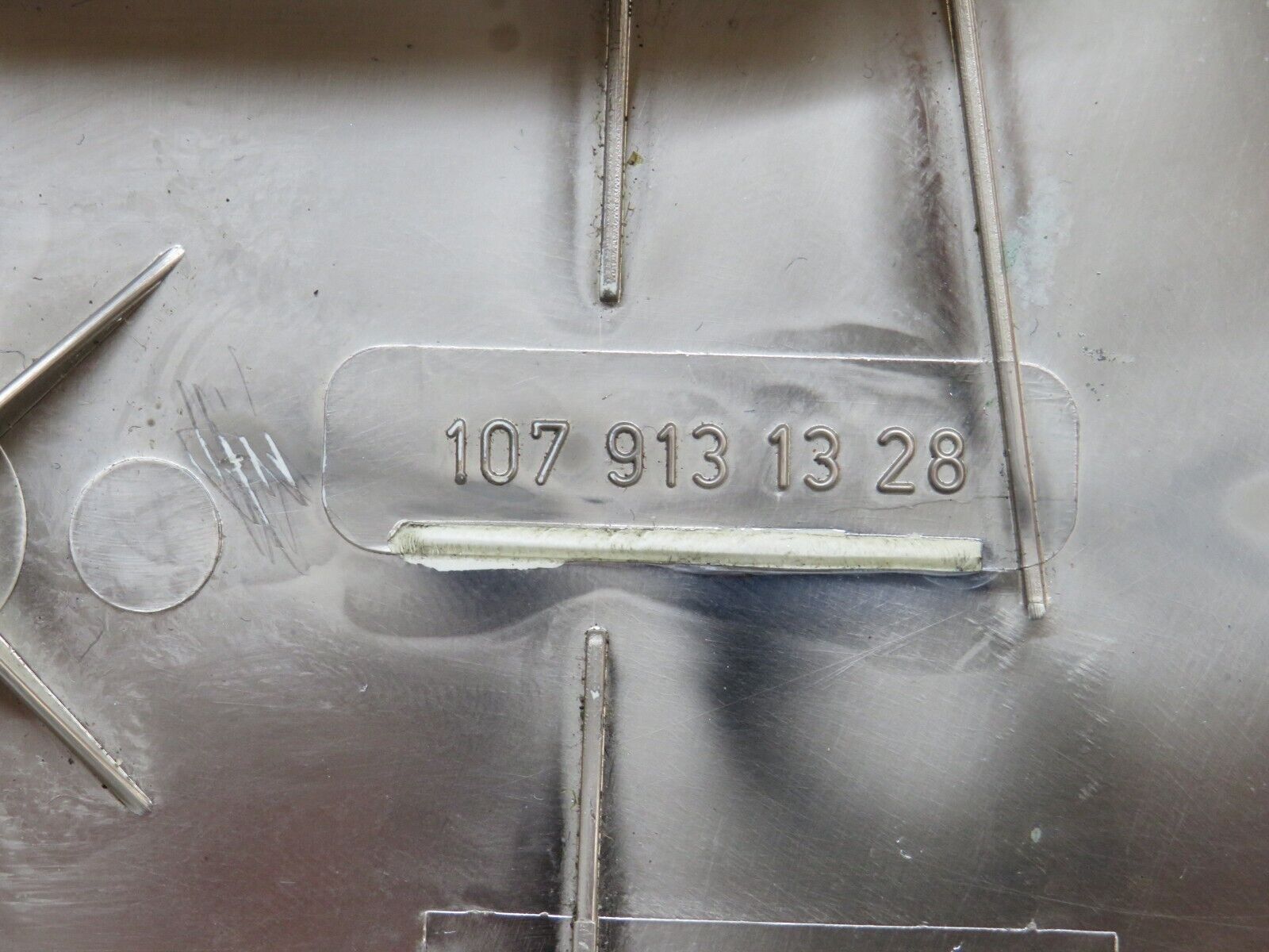 35660 Mercedes-Benz R107 280SL Seat Hinge Chrome Cover 1079131328