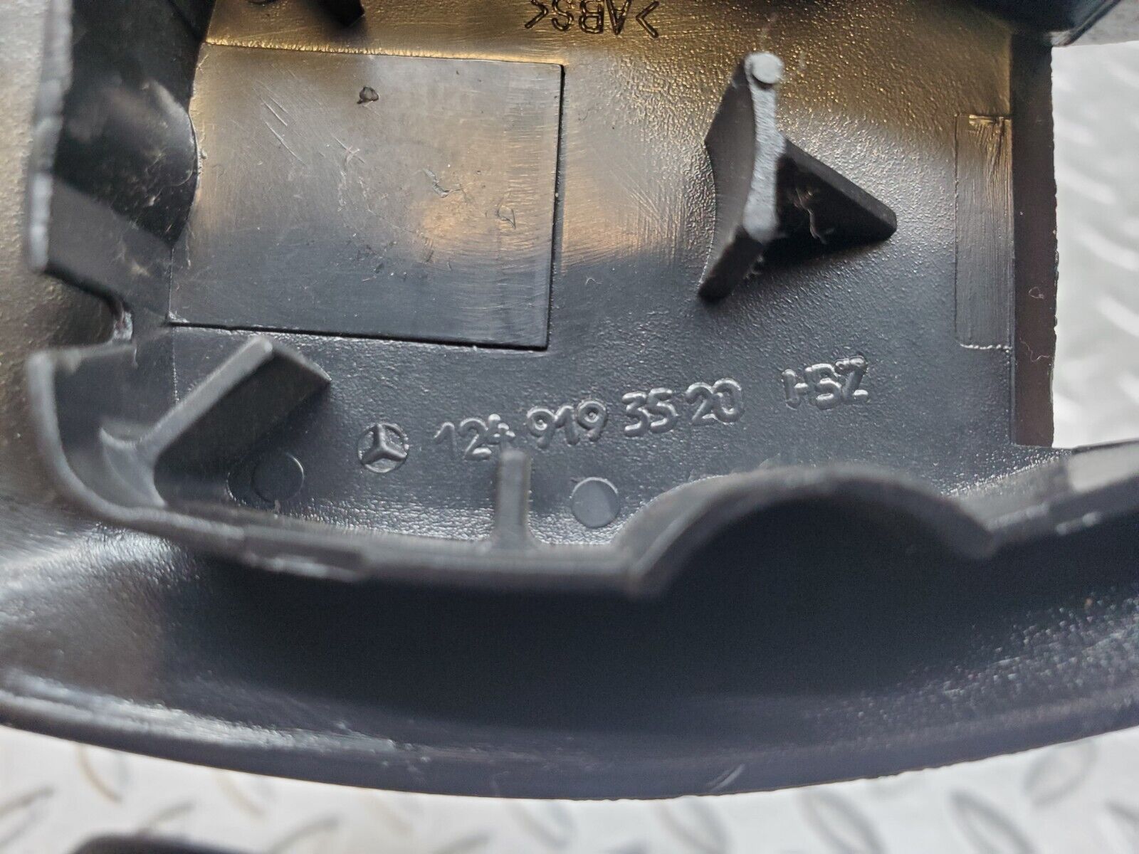 44777 Mercedes-Benz W124 220E Seat Belt Runner Pair 1249193520