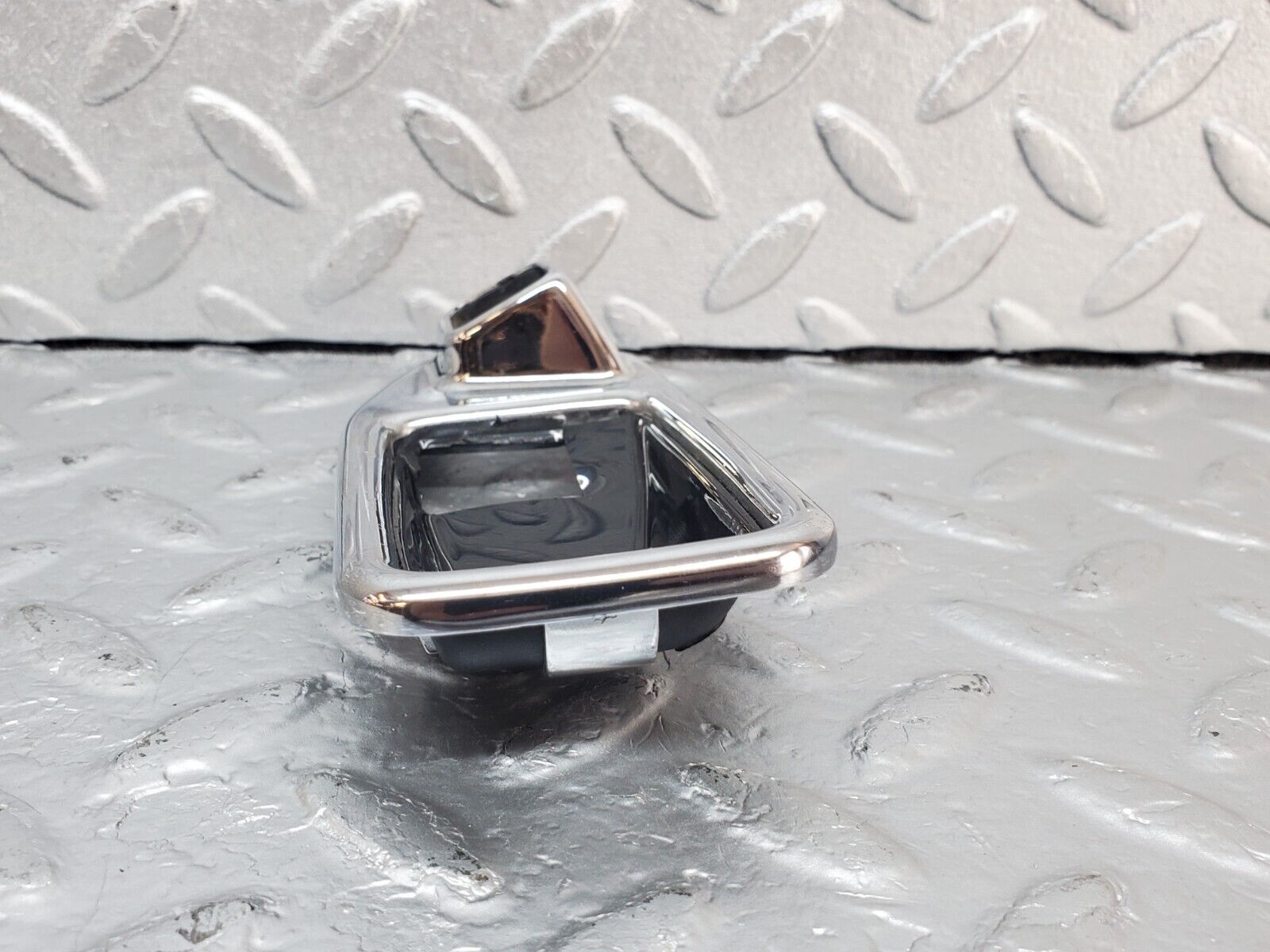 44392 Mercedes-Benz W123 280E Chrome Frame For Door Opener Left 1167660111