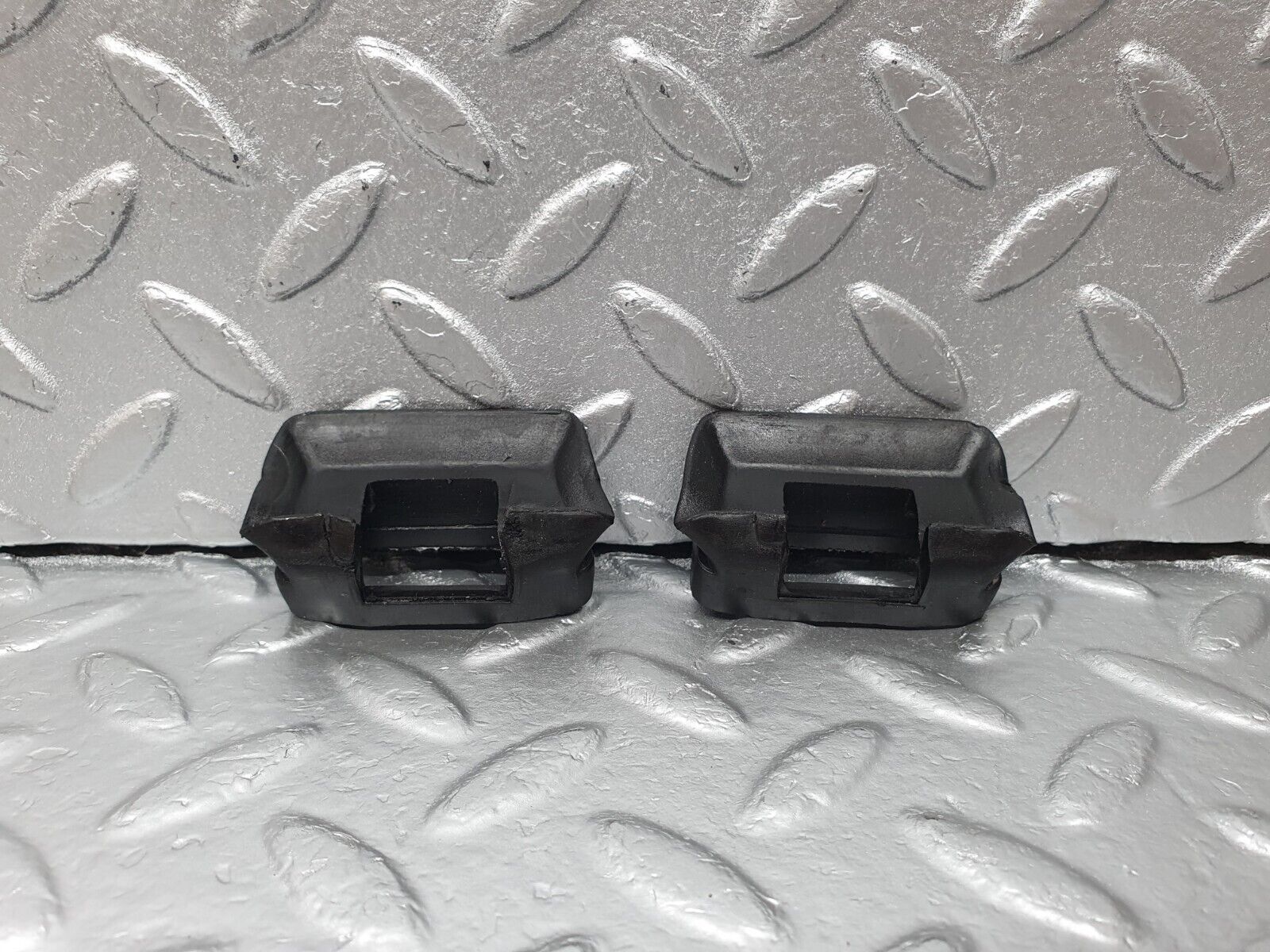 42536 Mercedes-Benz R129 320SL Coupe Door Check Strap Rubber Seal 2x 2017270430