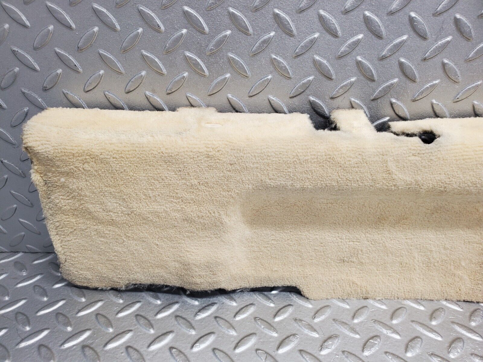 46814 Mercedes-Benz R129 320SL Coupe Rear Floor Cross Member Mat Carpet Beige